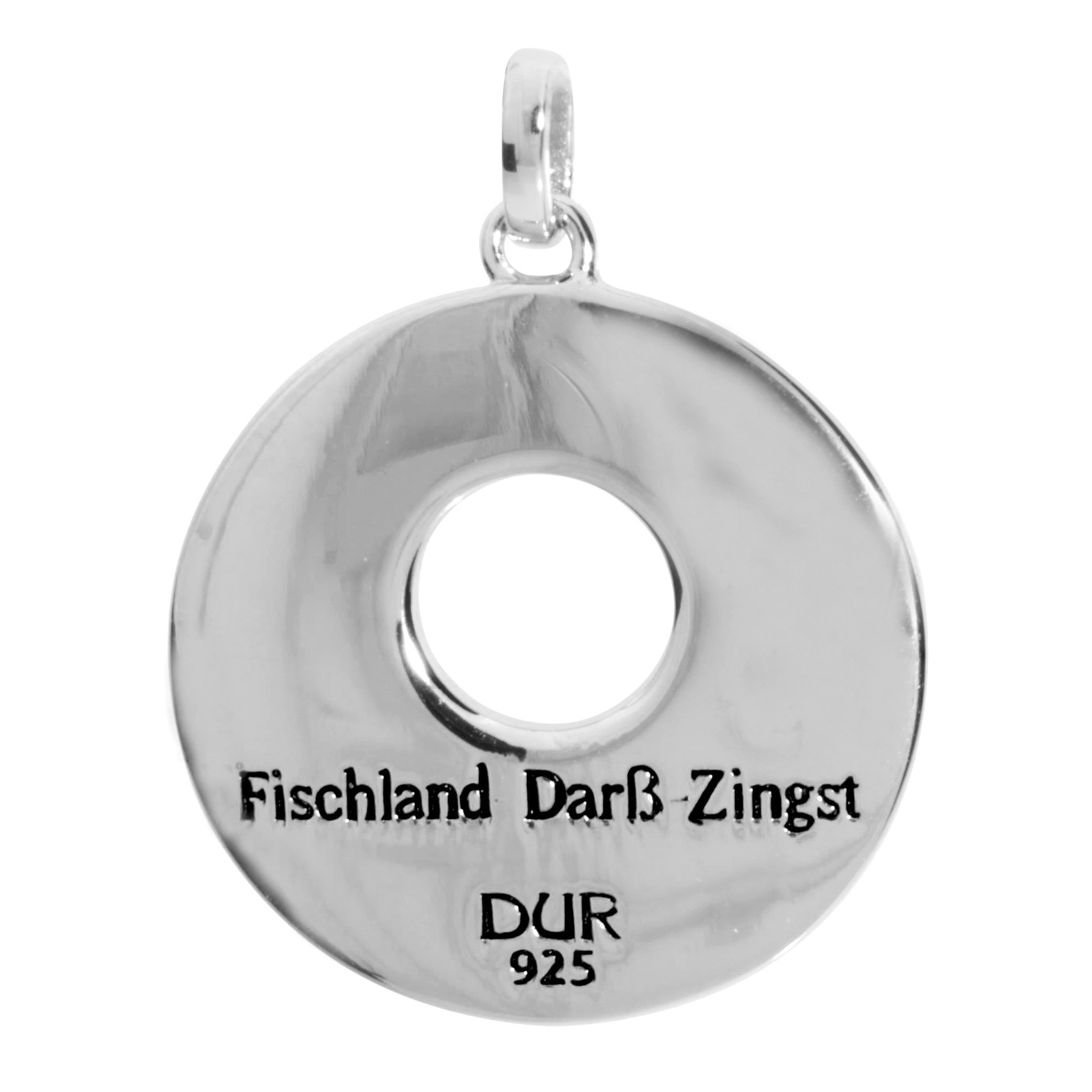 OSTSEE-SCHMUCK Kettenanhänger »- Fischland-Darß-Zingst - Silber 925/000 -,«