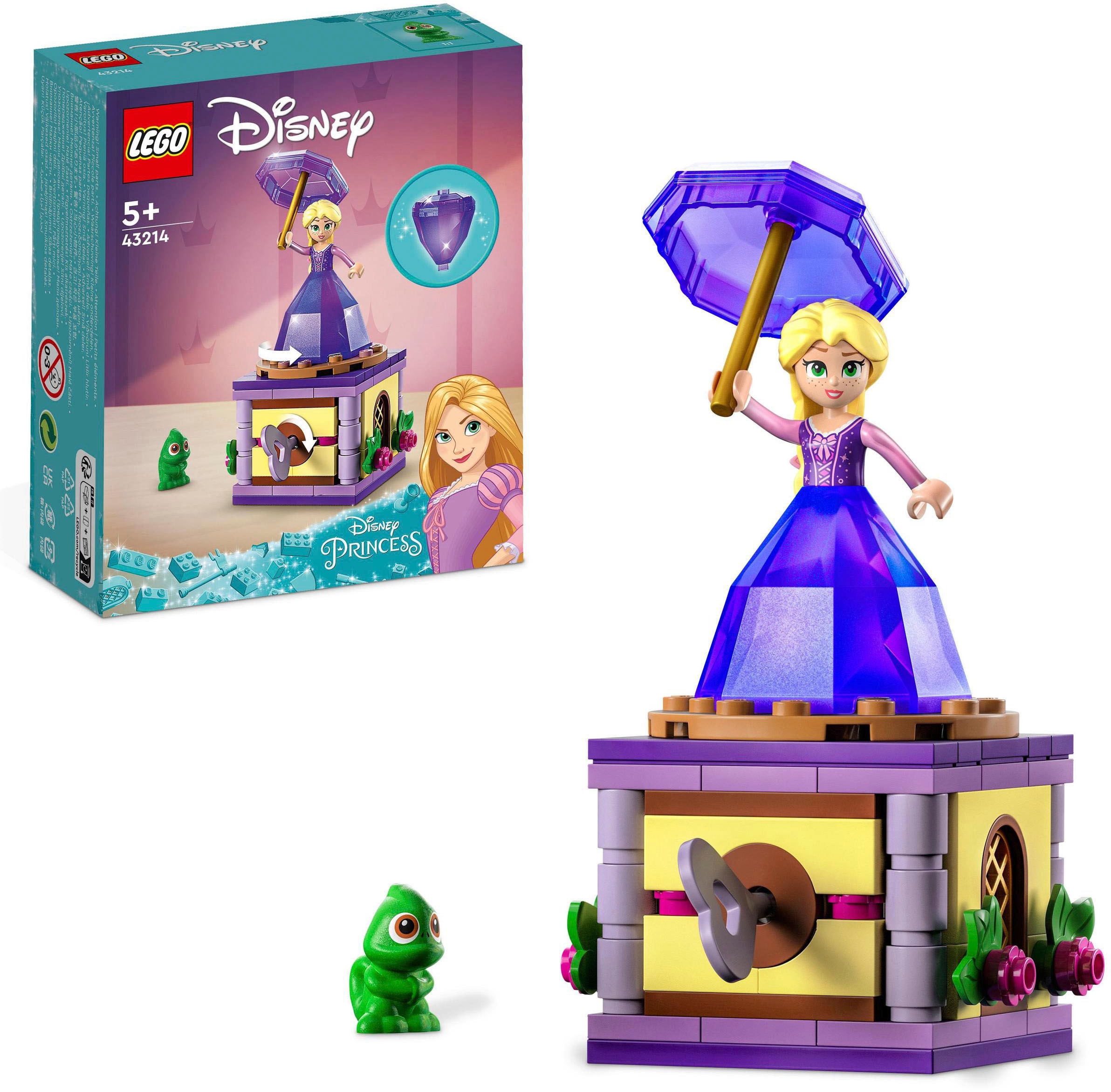 Konstruktionsspielsteine »Rapunzel-Spieluhr (43214), LEGO® Disney«, (89 St.), Made in...