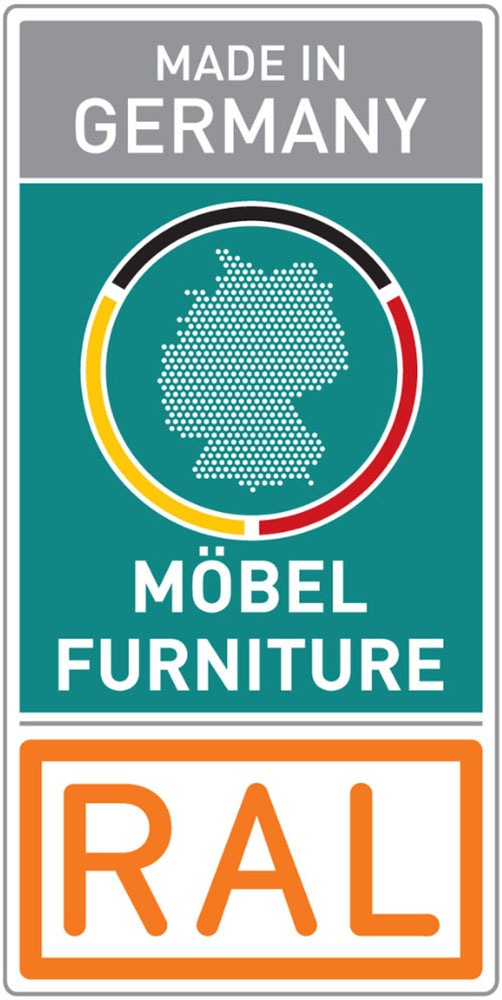 rauch Nachtkommode »Nachttisch Nachtkonsole Beistelltisch Kommode Sideboard NOOSA«, mit farblich abgesetzter Schublade MADE IN GERMANY