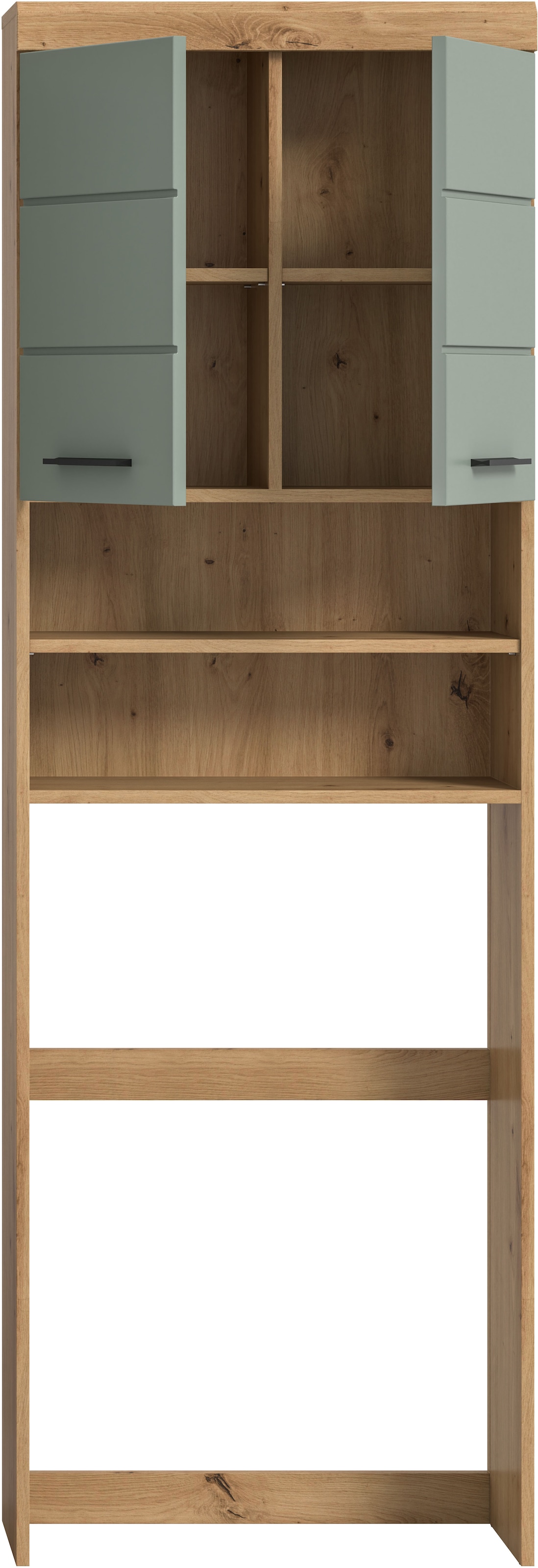 INOSIGN Waschmaschinenumbauschrank »Siena, Breite 63cm, für Waschmaschine & Trockner, 2 Türen, MDF-Front«, in verschiedenen Farben, Überbauschrank, Umbauschrank, Badschrank