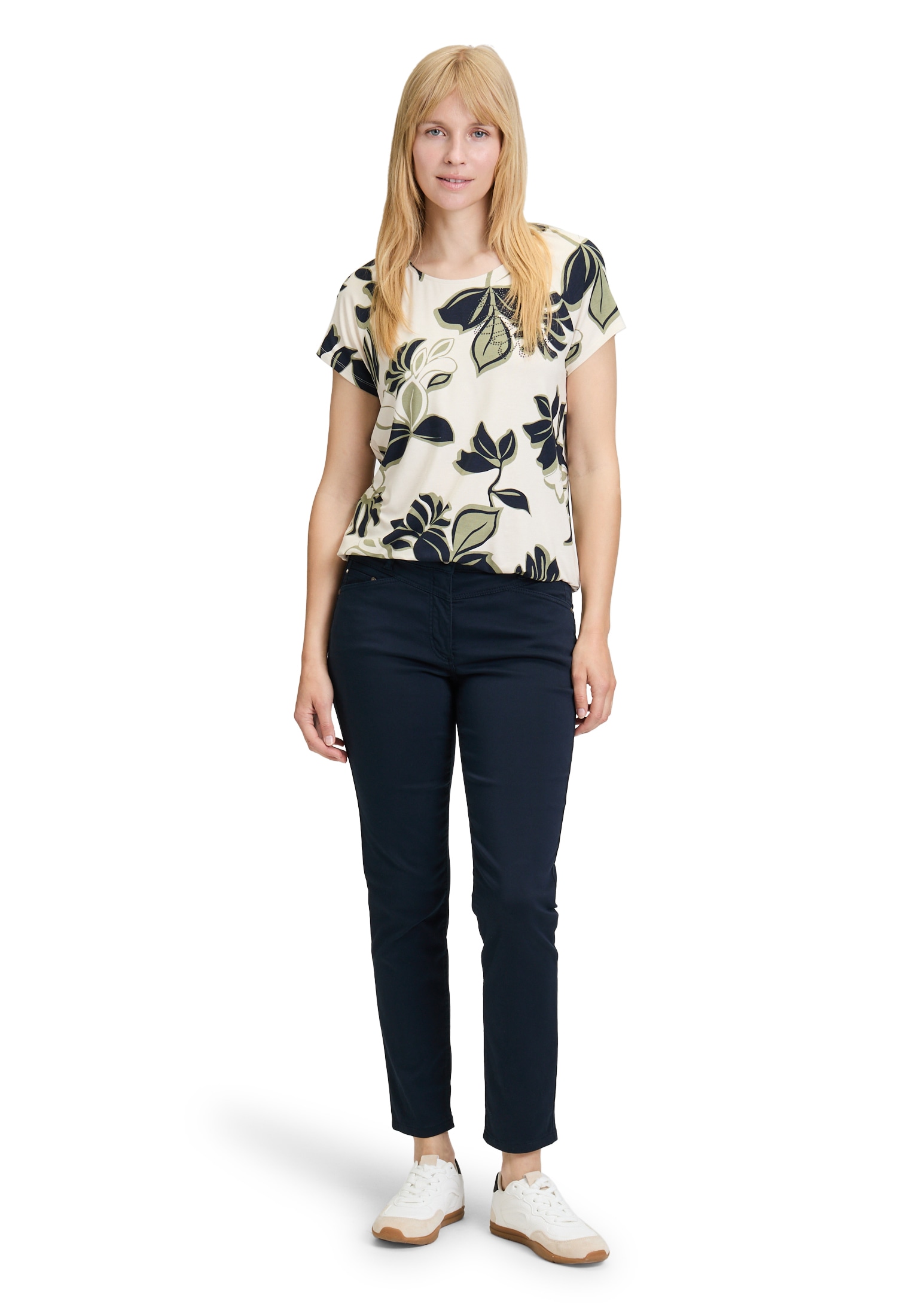 Betty Barclay T-Shirt »Printshirt mit Gummizug«