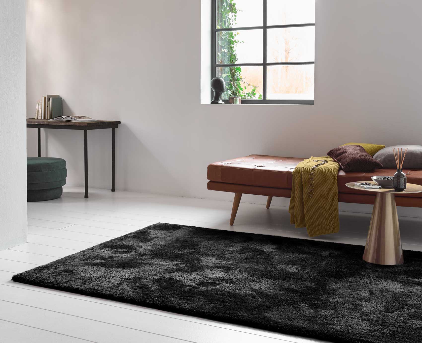 dichter sehr Hochflor-Teppich Farbauswahl, große rechteckig, weicher Wohnzimmer, Esprit Hochflor »Relaxx«,