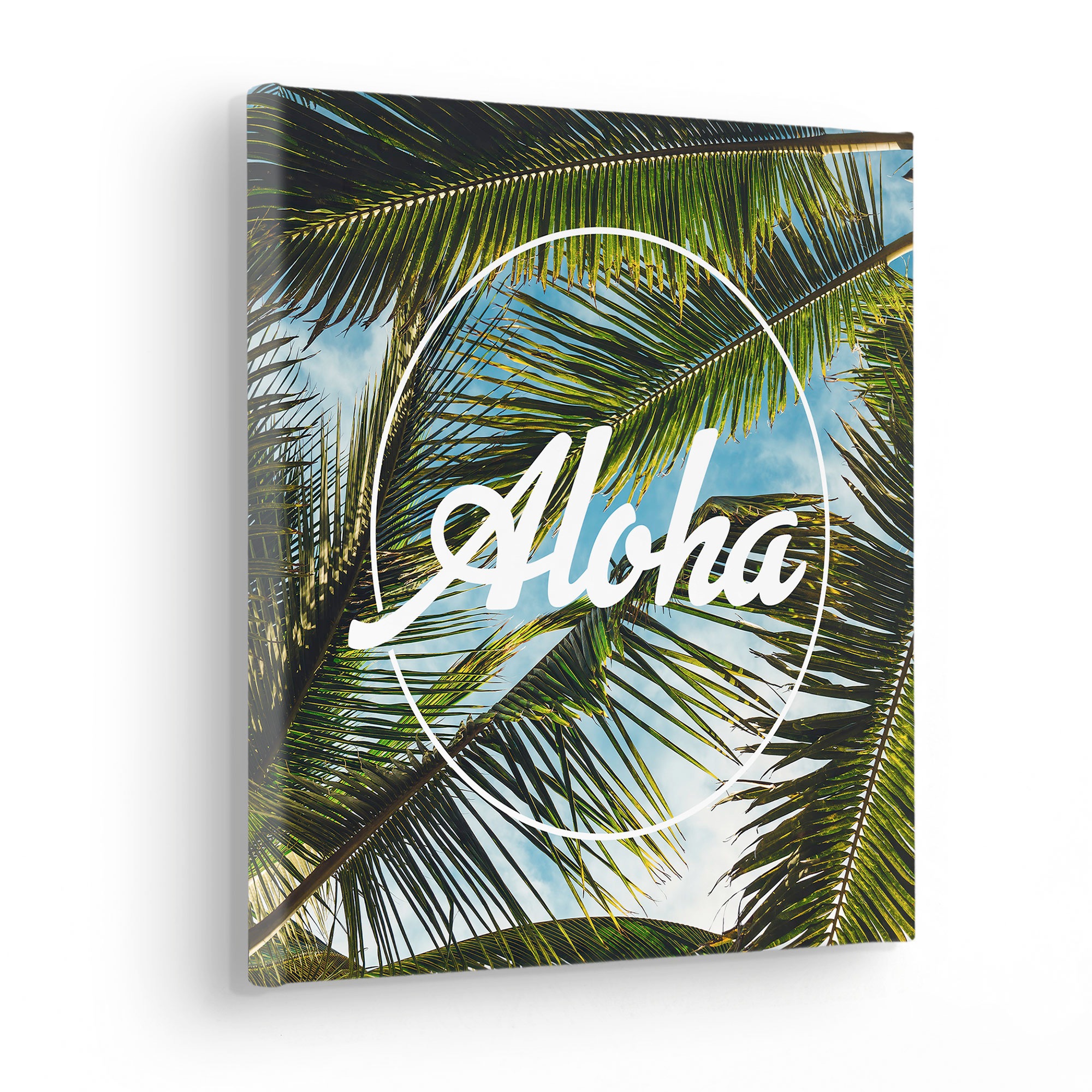 Komar Leinwandbild »Holy Island - Größe 30 x 30 cm« Natur 1 Stk. tlg. Keilrahmenbild mi Echtholzrahmen