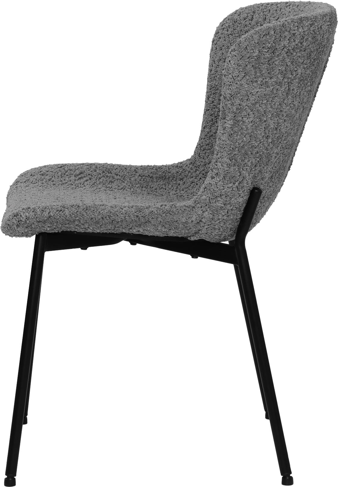 SIT 4-Fußstuhl, (Set), 2 St., Bouclé, Oeko-Tex zertifiziert