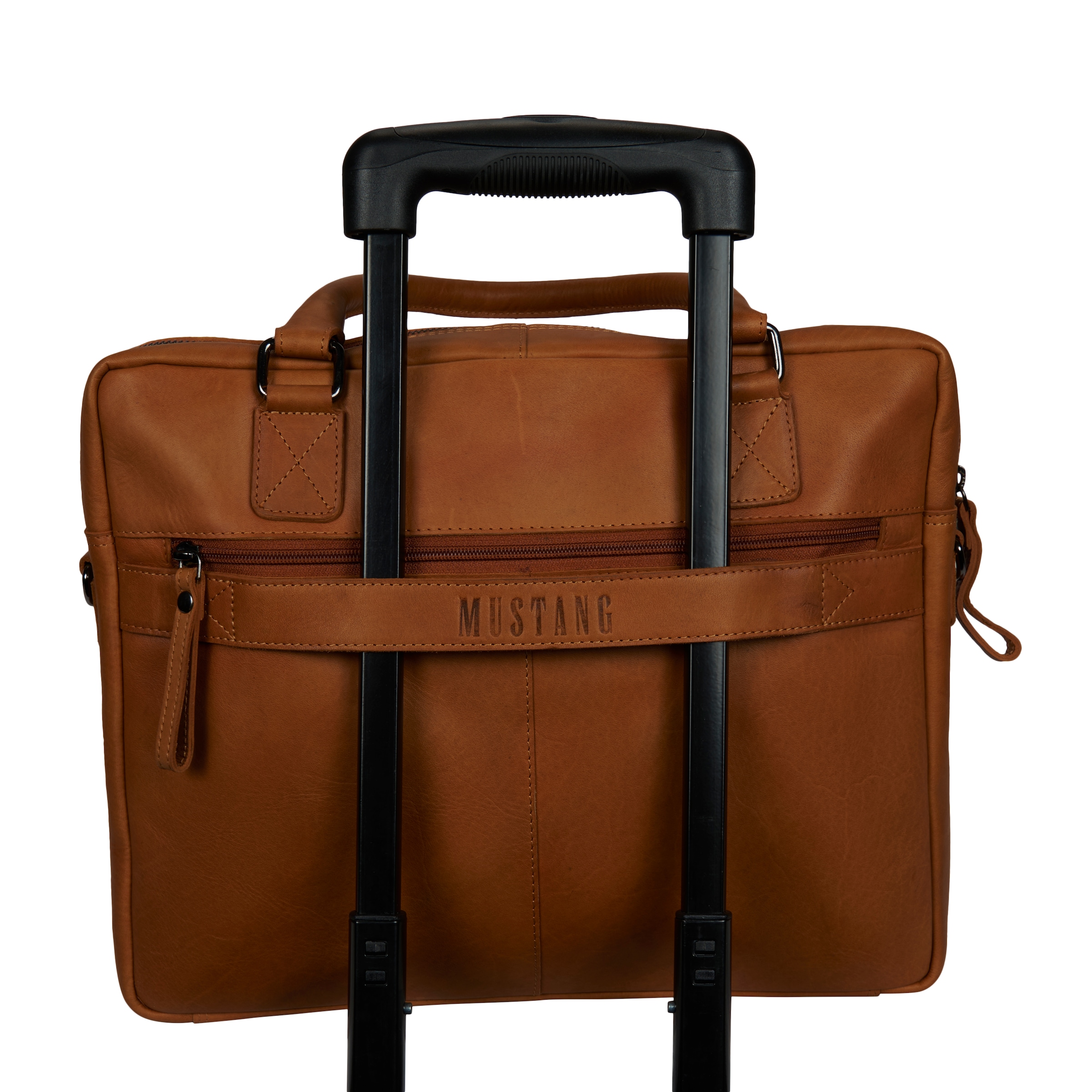 MUSTANG Dokumententasche »Valencia« , Men Businesstasche, Reisetasche mit auffälliger Logoprägung