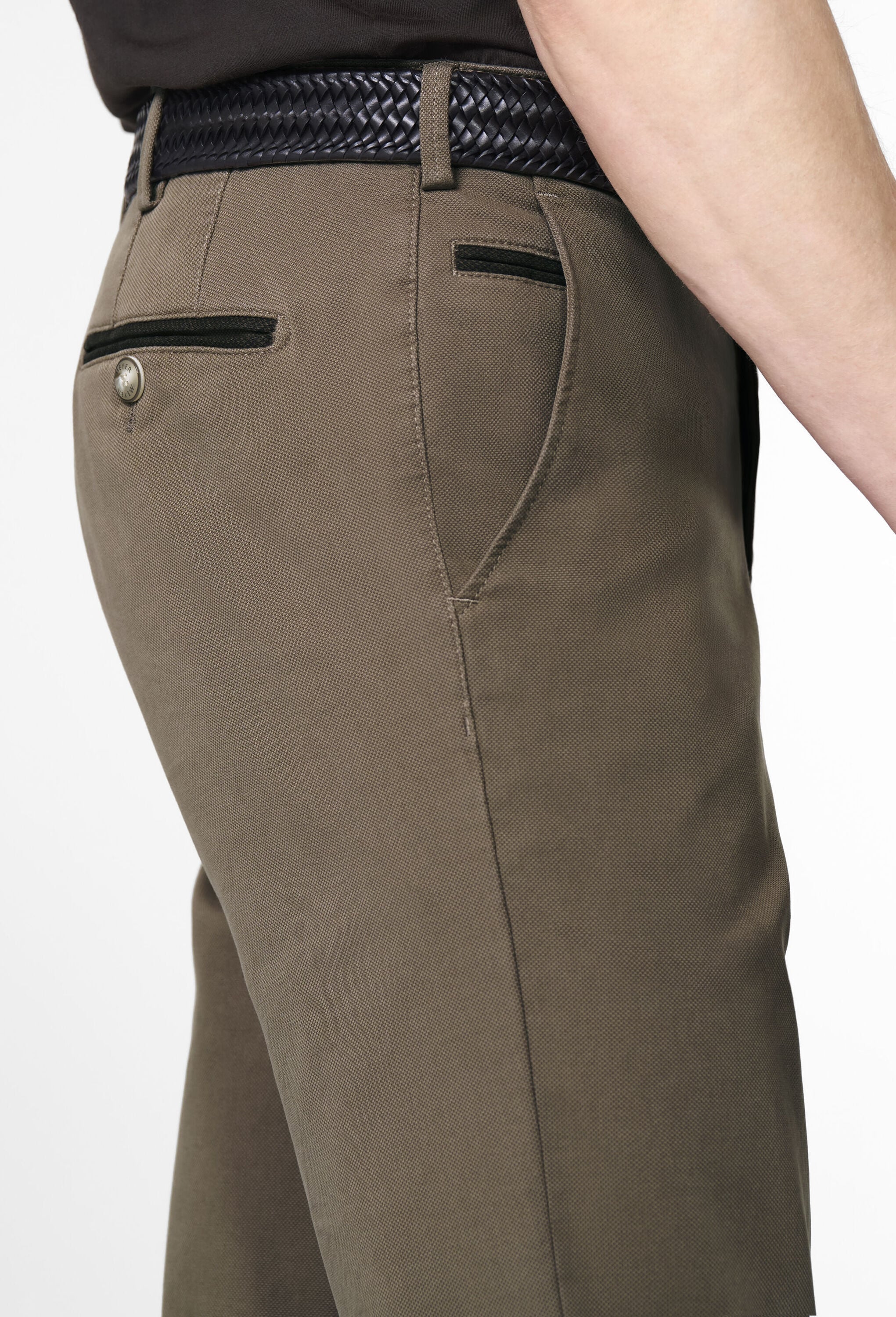 MEYER Chinohose »BONN«  aus Winter-Canvas