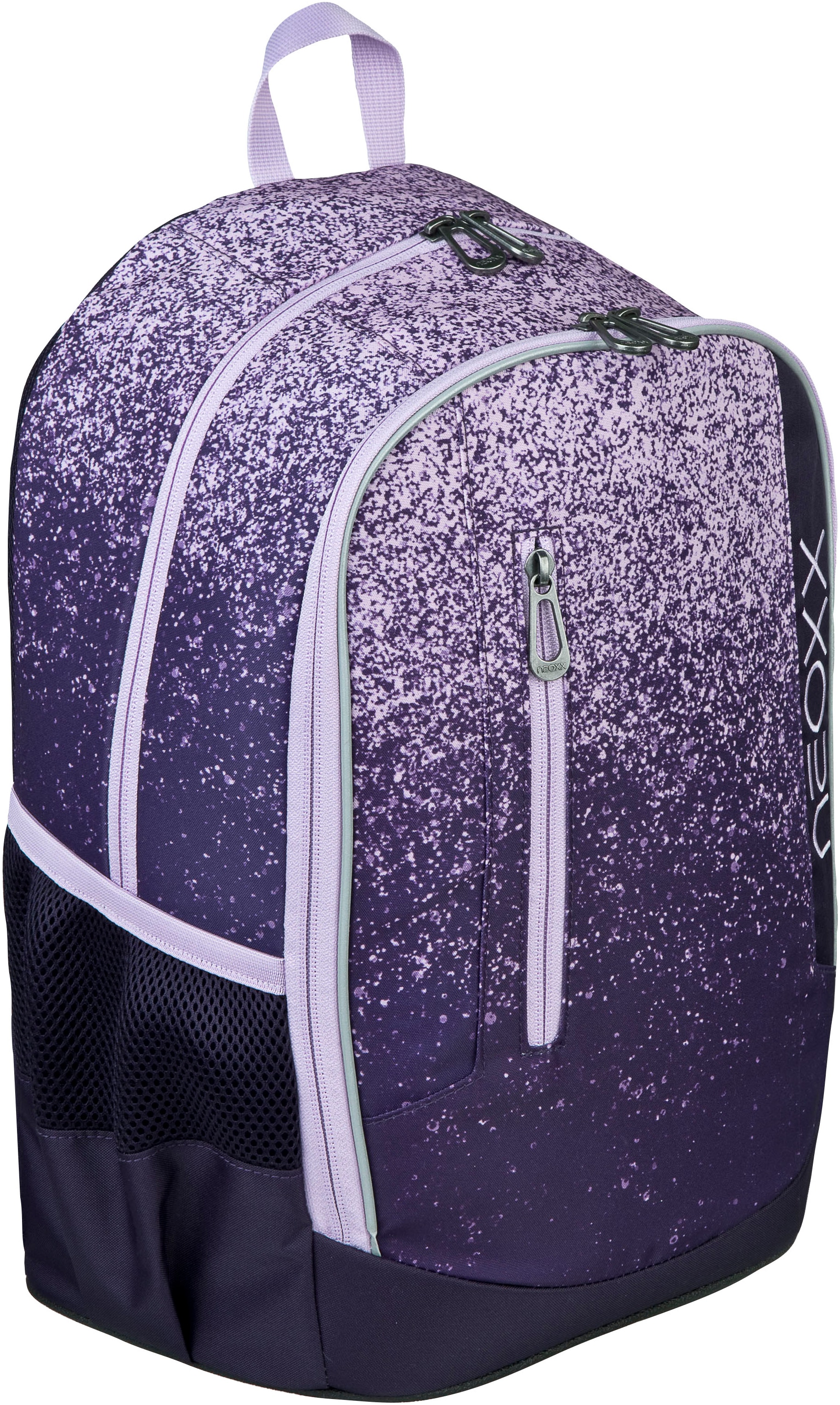 neoxx Schulrucksack »Flow, Glitterally perfect«, teilweise aus recyceltem Material