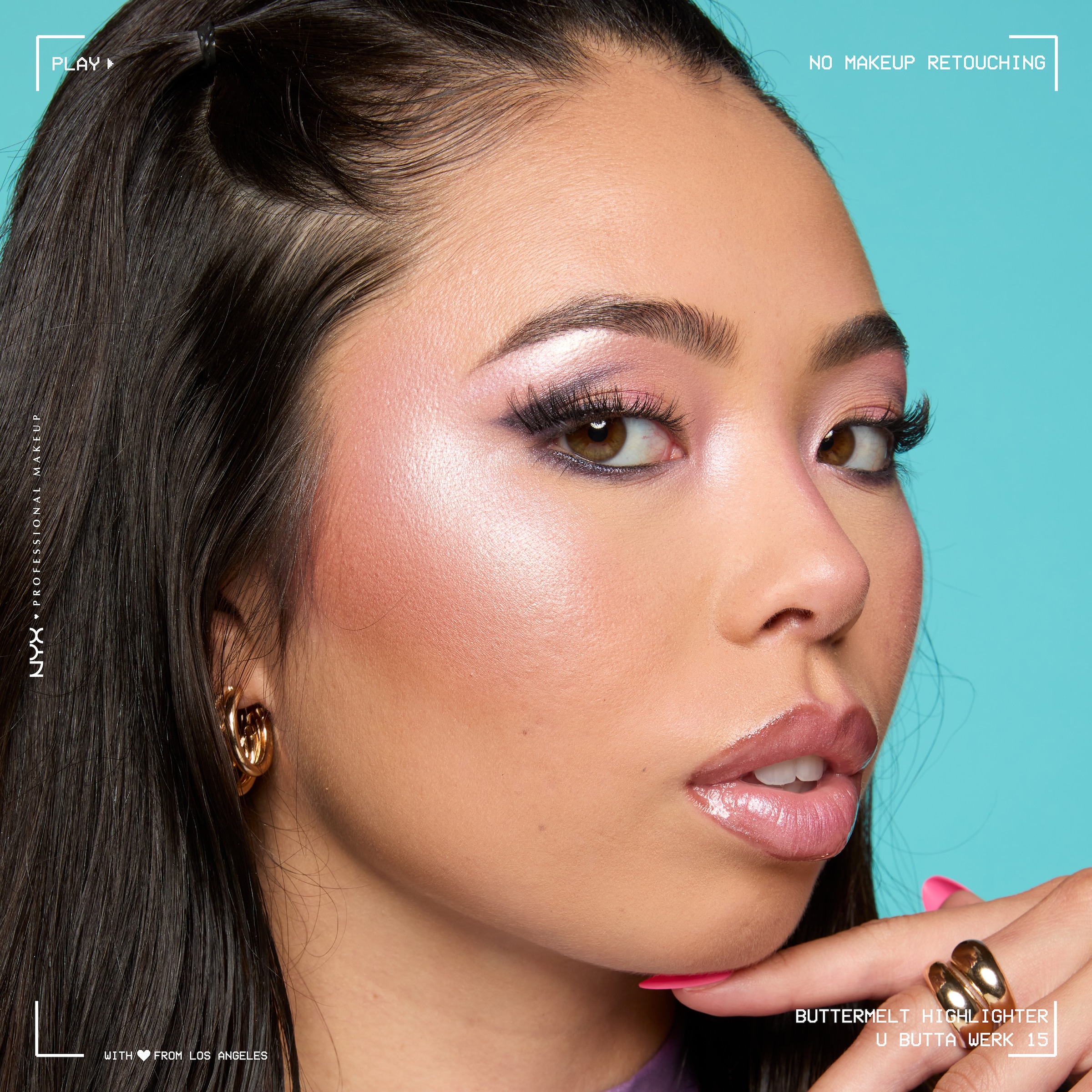 NYX PROFESSIONAL MAKEUP Highlighter »BUTTERMELT HIGHLIGHTER« zaubert einen multidimensionalen Glow in das Gesicht