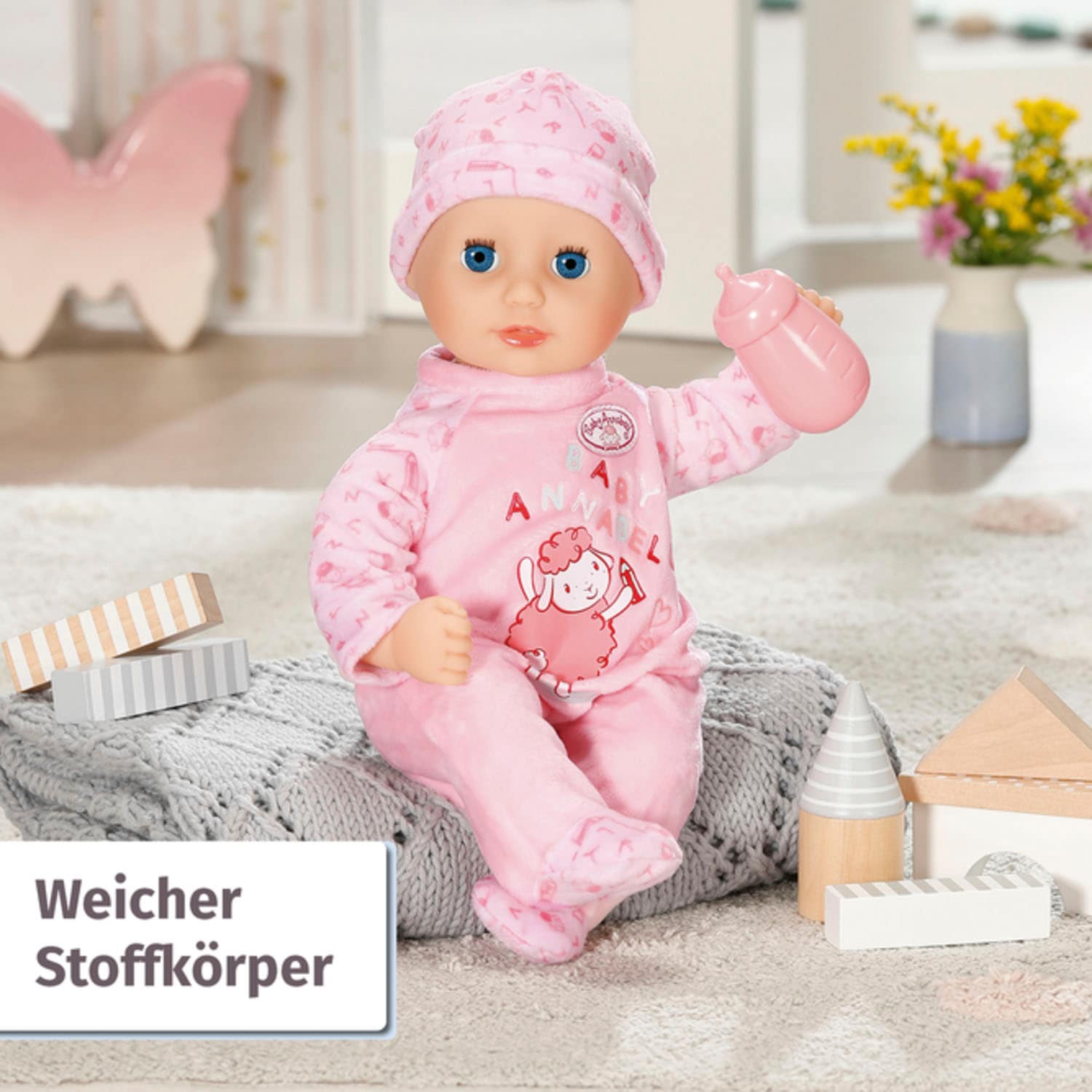 Baby Annabell Babypuppe »Little Annabell, 36 cm«, mit Schlafaugen