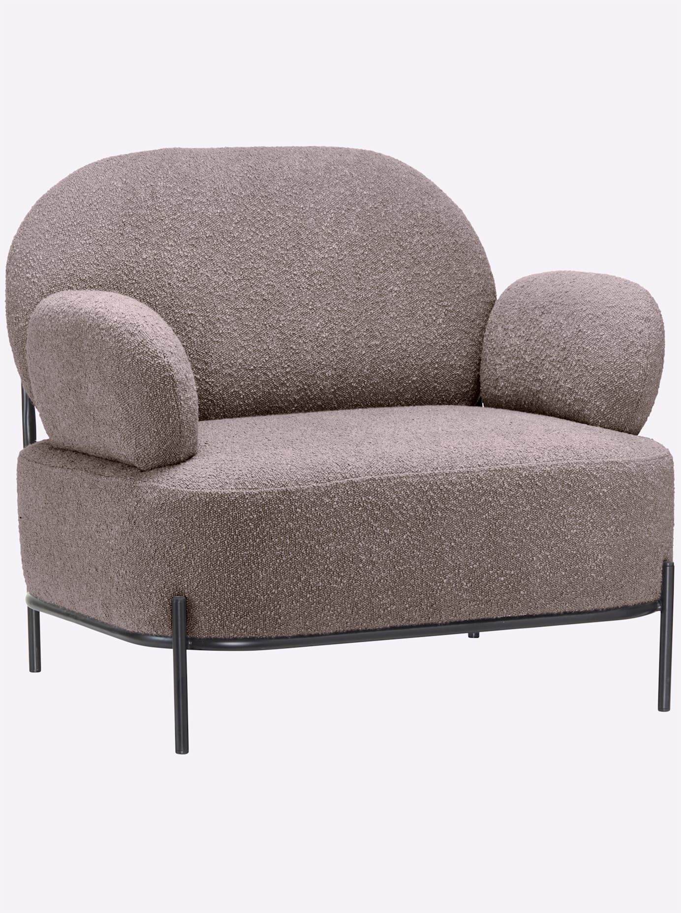 heine home Sessel, (1 St.) Stoffbezug Bouclé