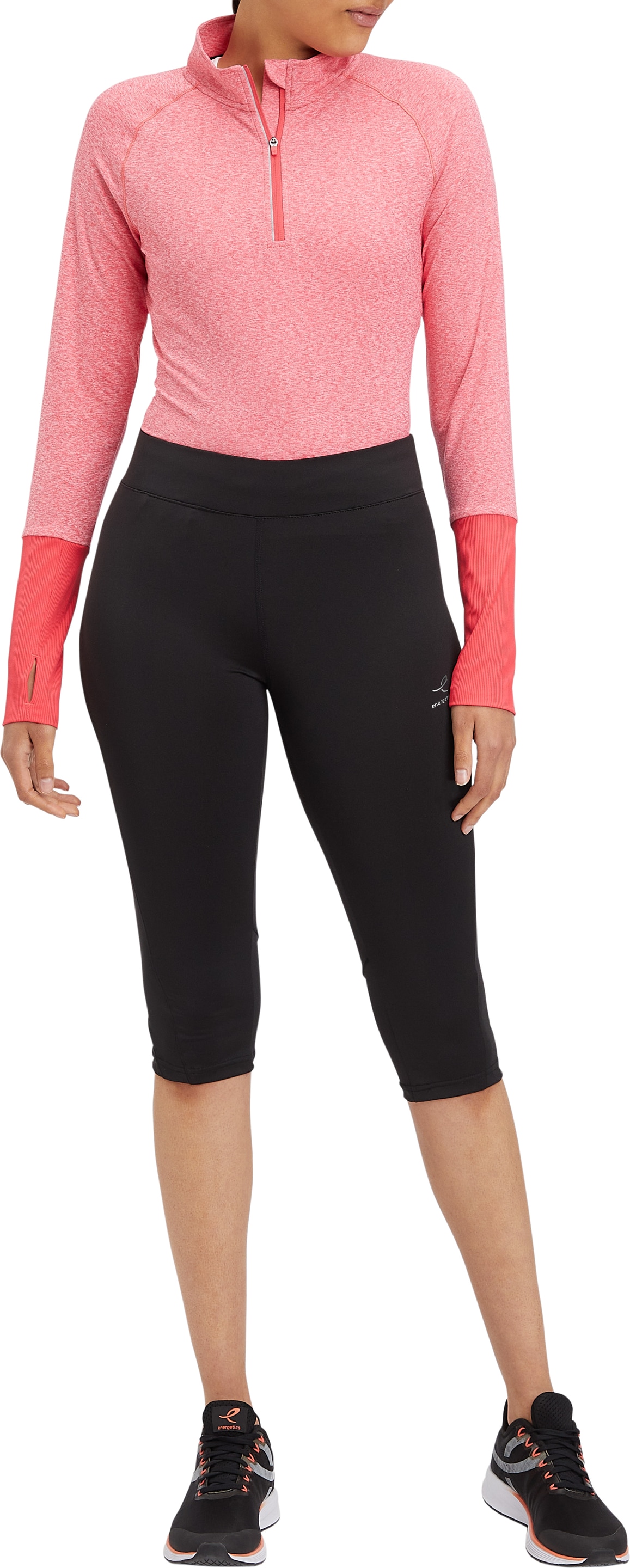 Energetics Lauftights »DA.-TIGHT PORTIA II 3/4 W«  mit Tasche, mit DRY PLUS Technologie, elastischer Bund