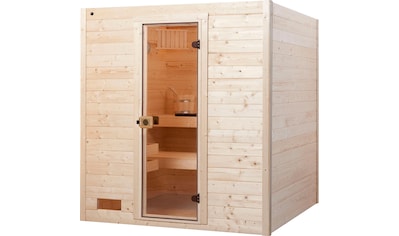 weka Sauna »Valida«, (Set), 4,5 kW Bio-Ofen mit digitaler Steuerung kaufen