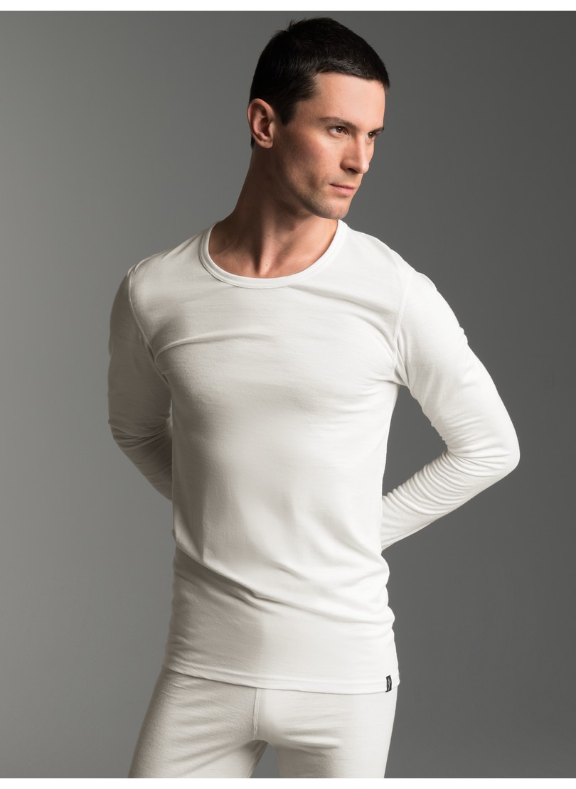 Trigema Longsleeve »TRIGEMA Sportshirt aus Merinowolle« 1 Stk.