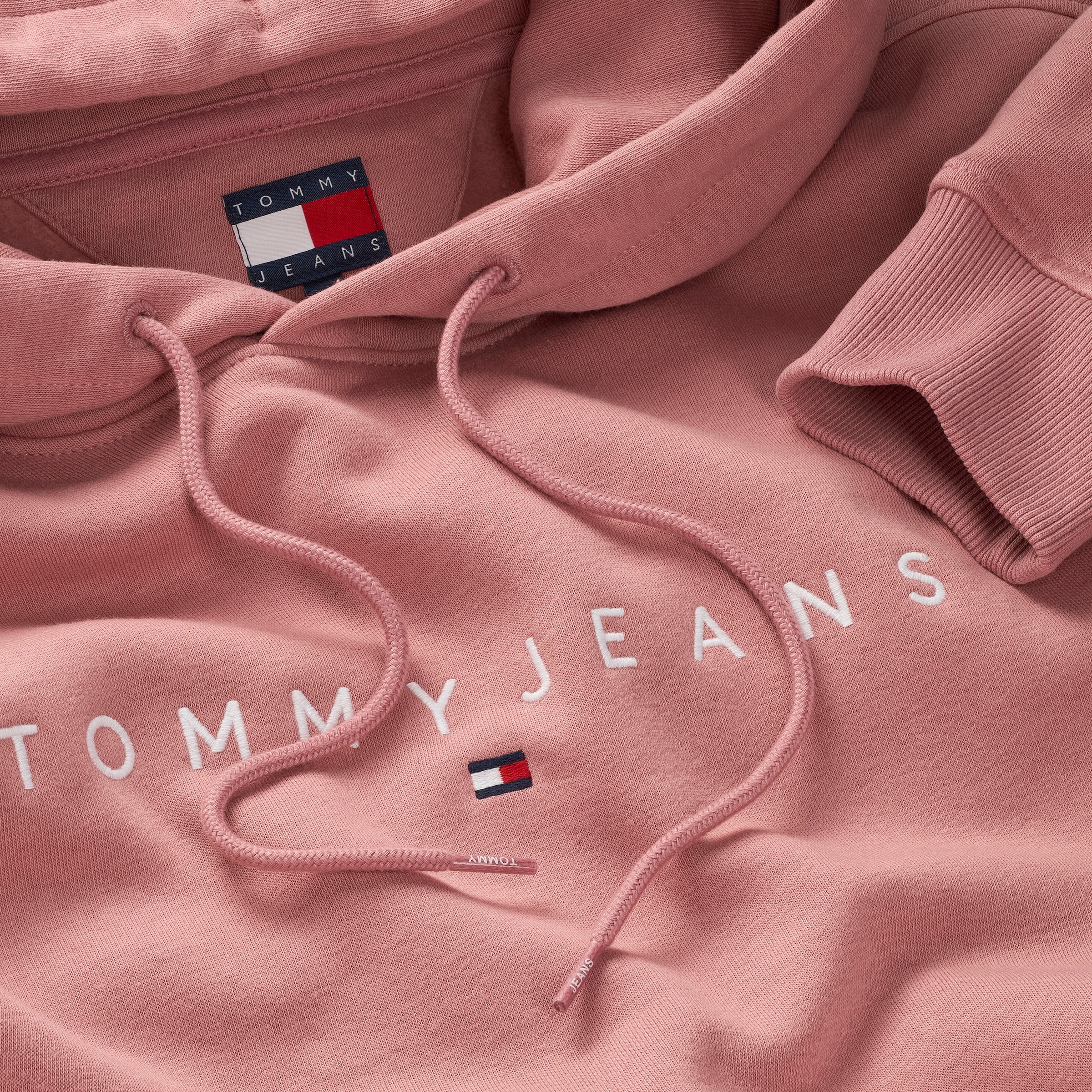 Tommy Jeans Hoodie »TJM REG LINEAR LOGO HOODIE EXT«, mit Logo-Stickerei