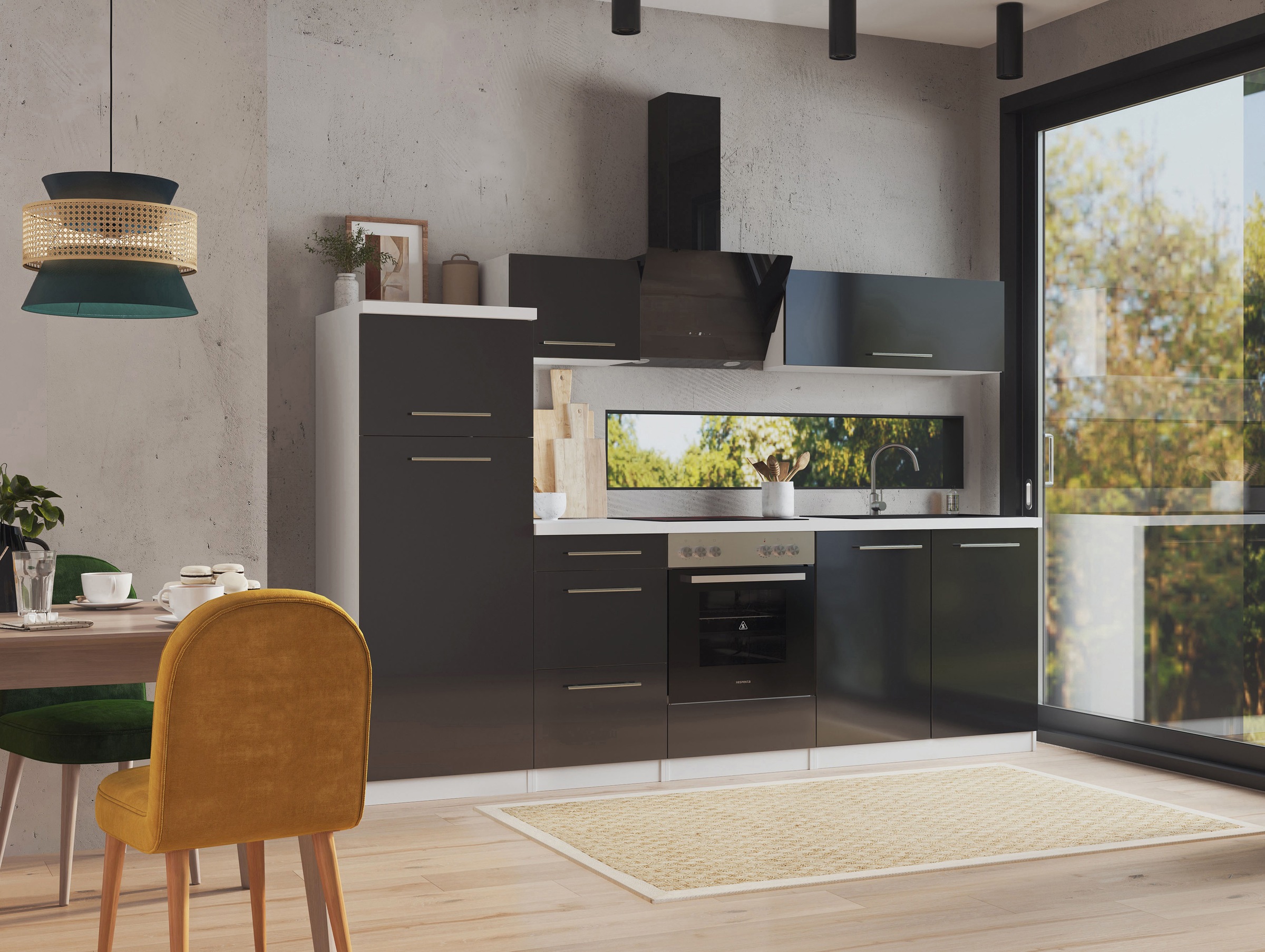 RESPEKTA Küche »Amanda« Breite 270 cm, mit Soft-Close, exklusiver Konfiguration für OTTO