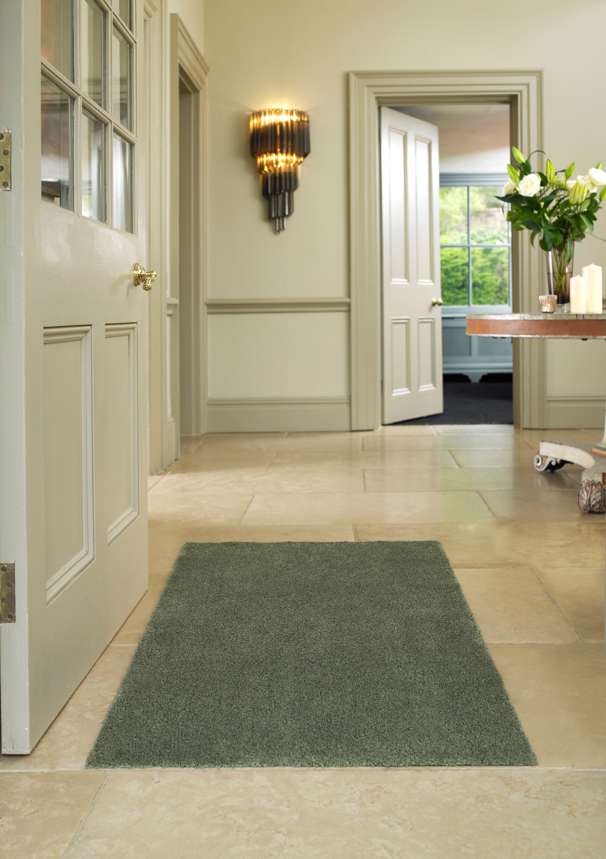 Turtle Mat Teppich »Sage Green« rechteckig 8 mm Höhe