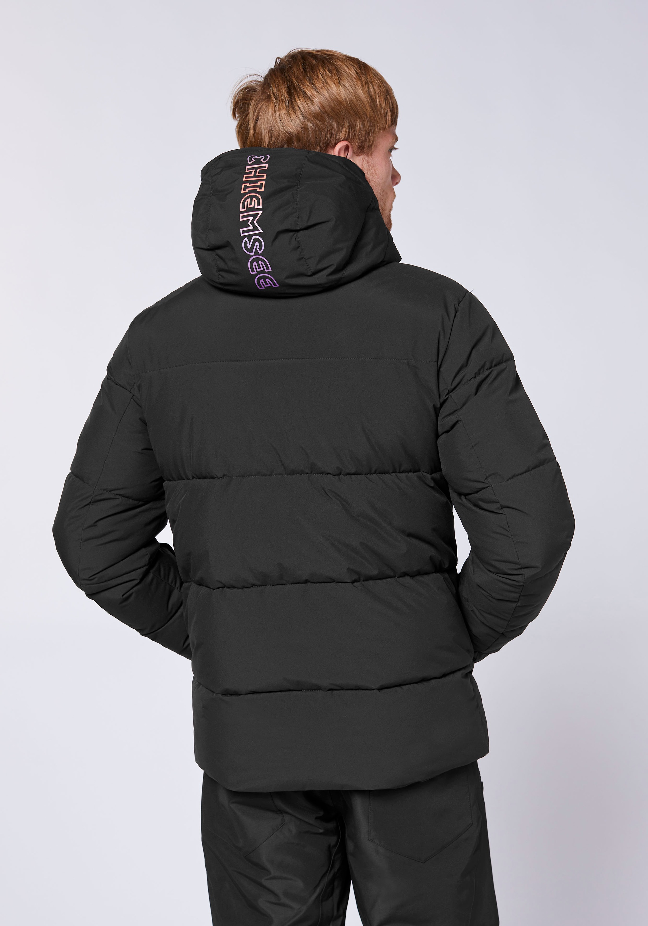 Chiemsee Skijacke mit Kapuze - mit praktischer Skipasstasche<br/>