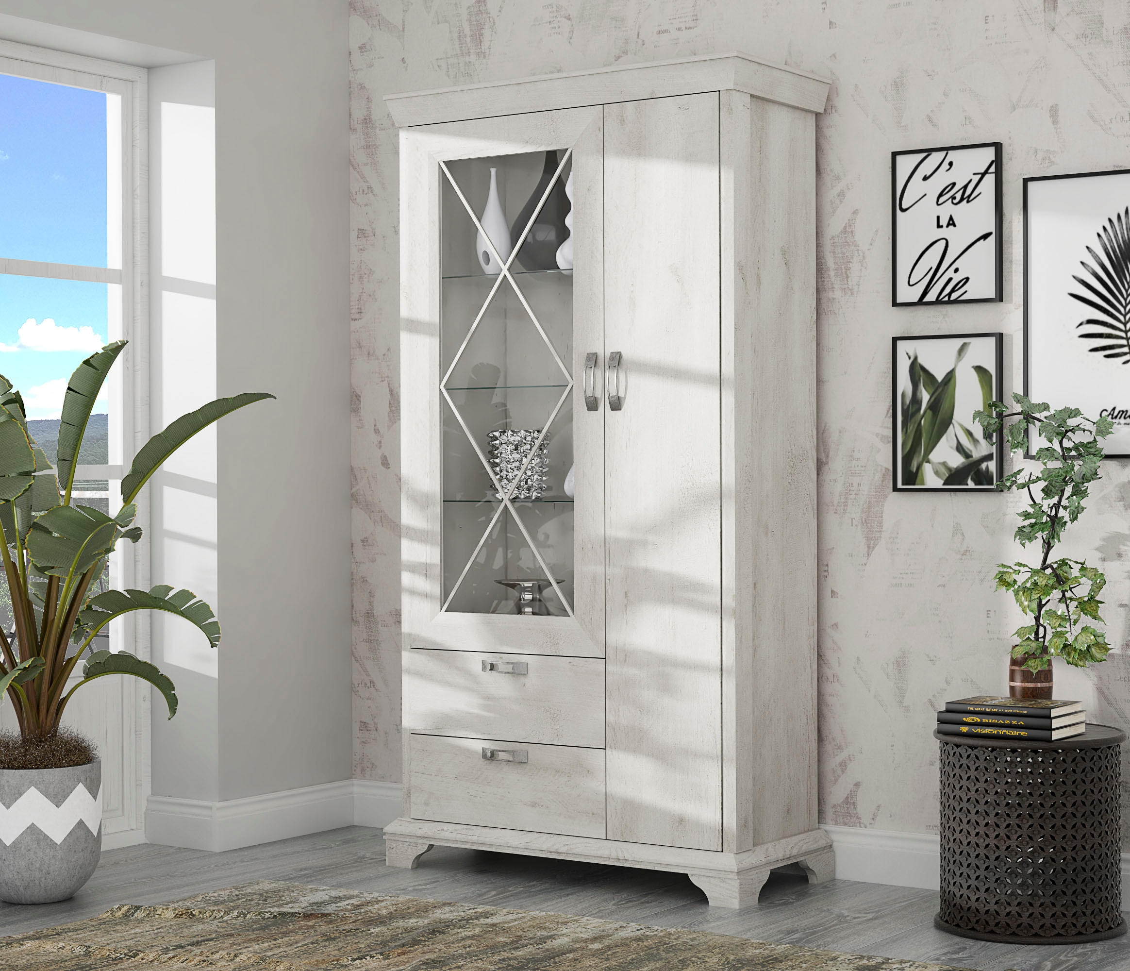 FORTE Vitrine »Kashmir«, Breite 113 cm