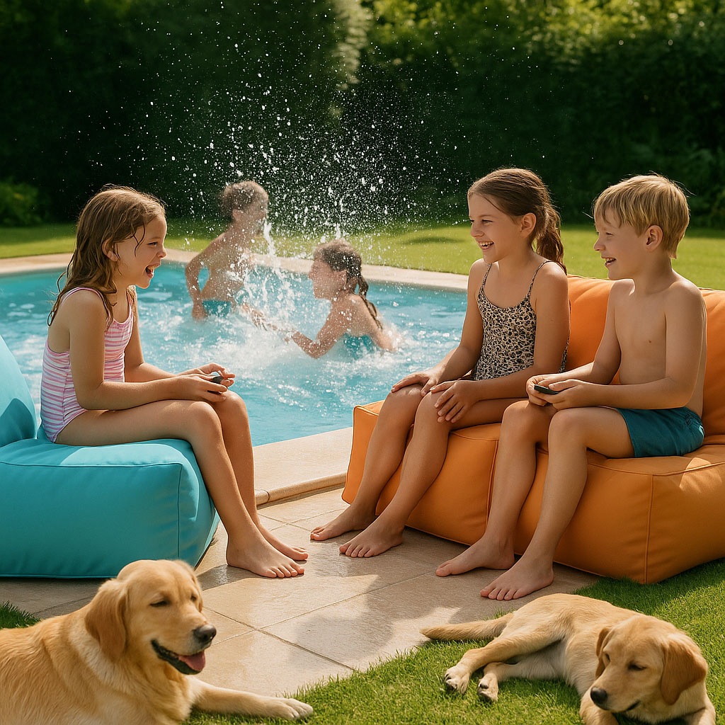 DEHLER Sitzsack »Luise Kids Outdoor«, Made in Germany