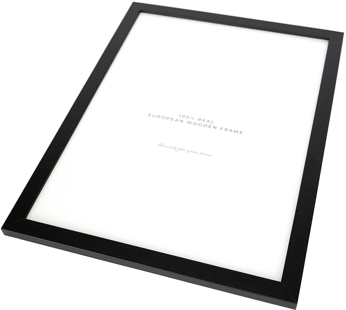 queence Bild »Set Hermia«, (1 St.), HD Premium Poster-Druck inkl. Holzrahmen - 3er Set