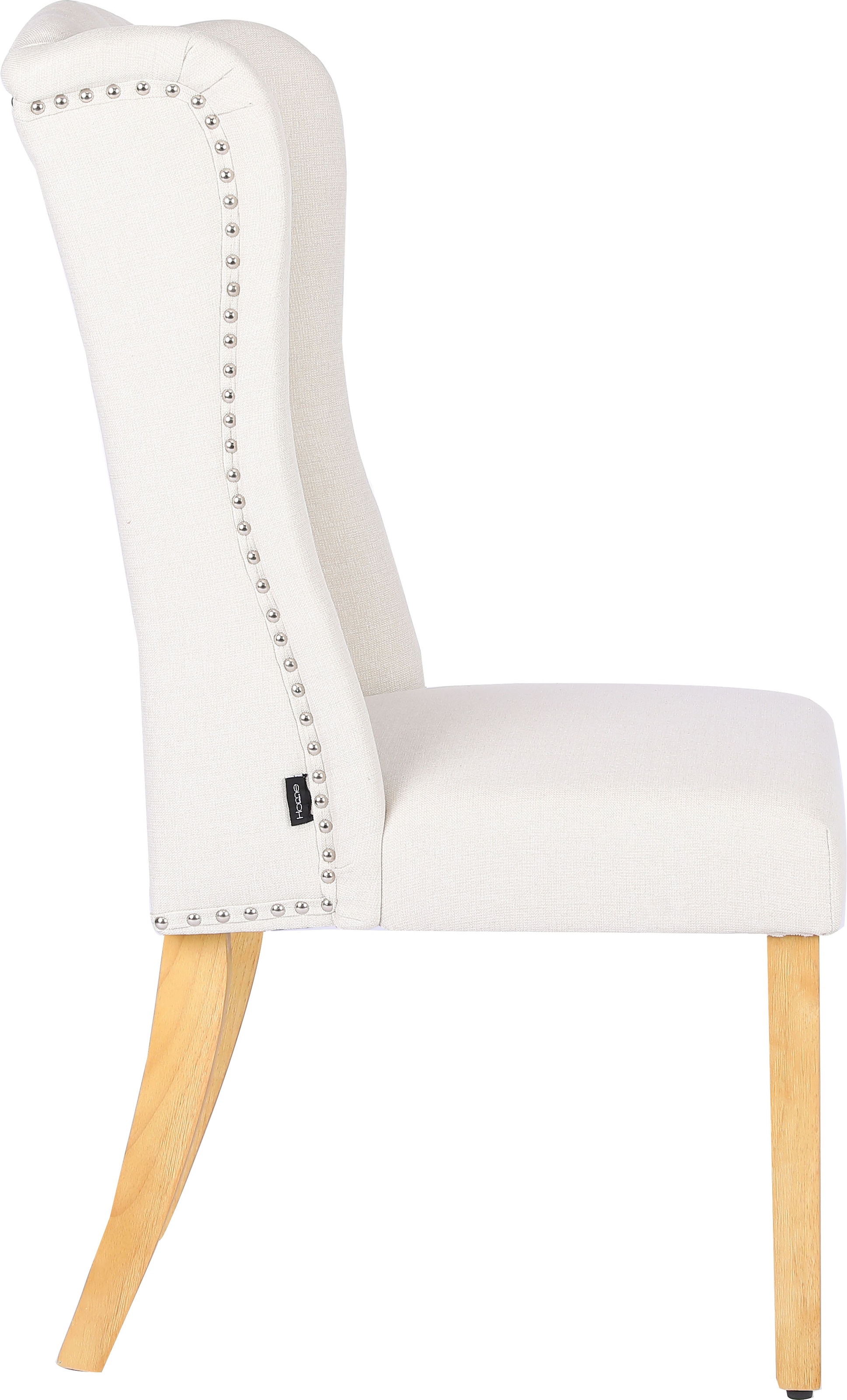 Home affaire Esszimmerstuhl »Liao, TOPSELLER!, 2er-Set«, pflegeleichter Webstoff Bezug, Knopfheftung, Sitzhöhe ca. 50 cm