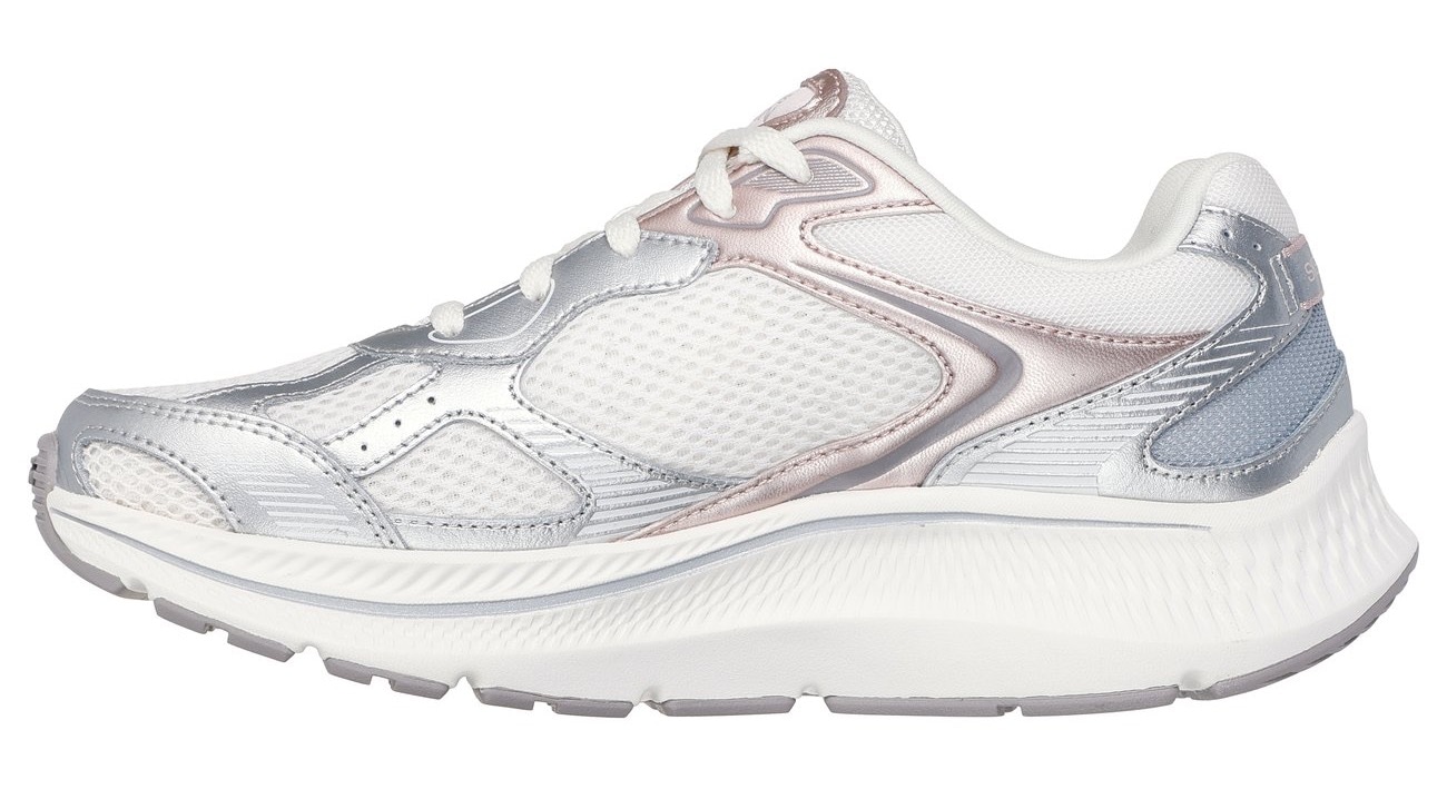 Skechers Sneaker »GO RUN CONSISTENT 2.0«, Retro Sneaker, Schnürschuh mit Metallic-Besätzen