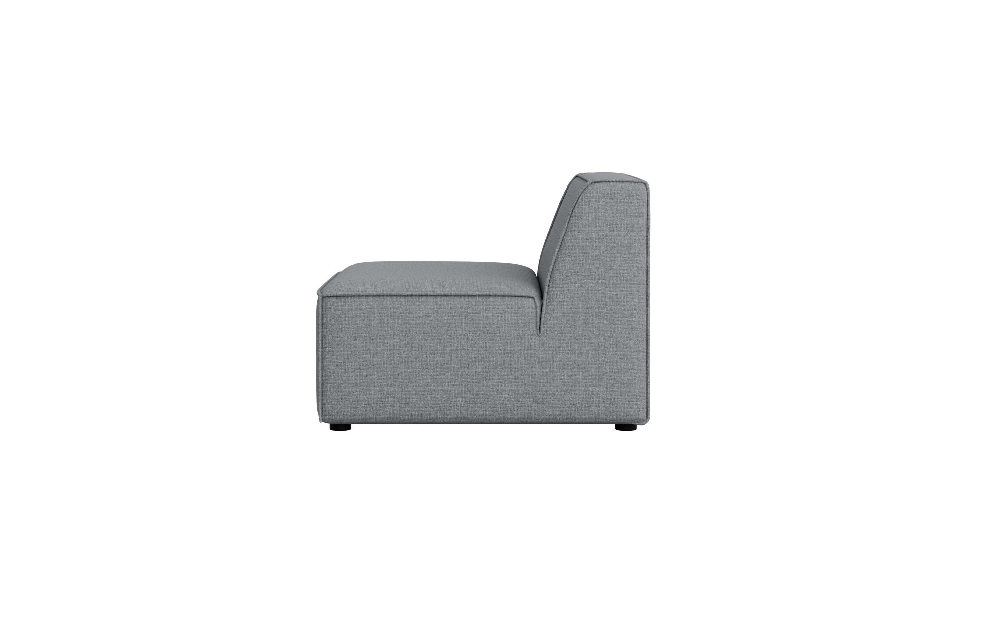 INOSIGN Sessel »Bequemer Sessel Cavan, Maße B/T/H: 90/90/72 cm«, ohne Armlehne, mit Wellenunterfederung, auch in Bouclé