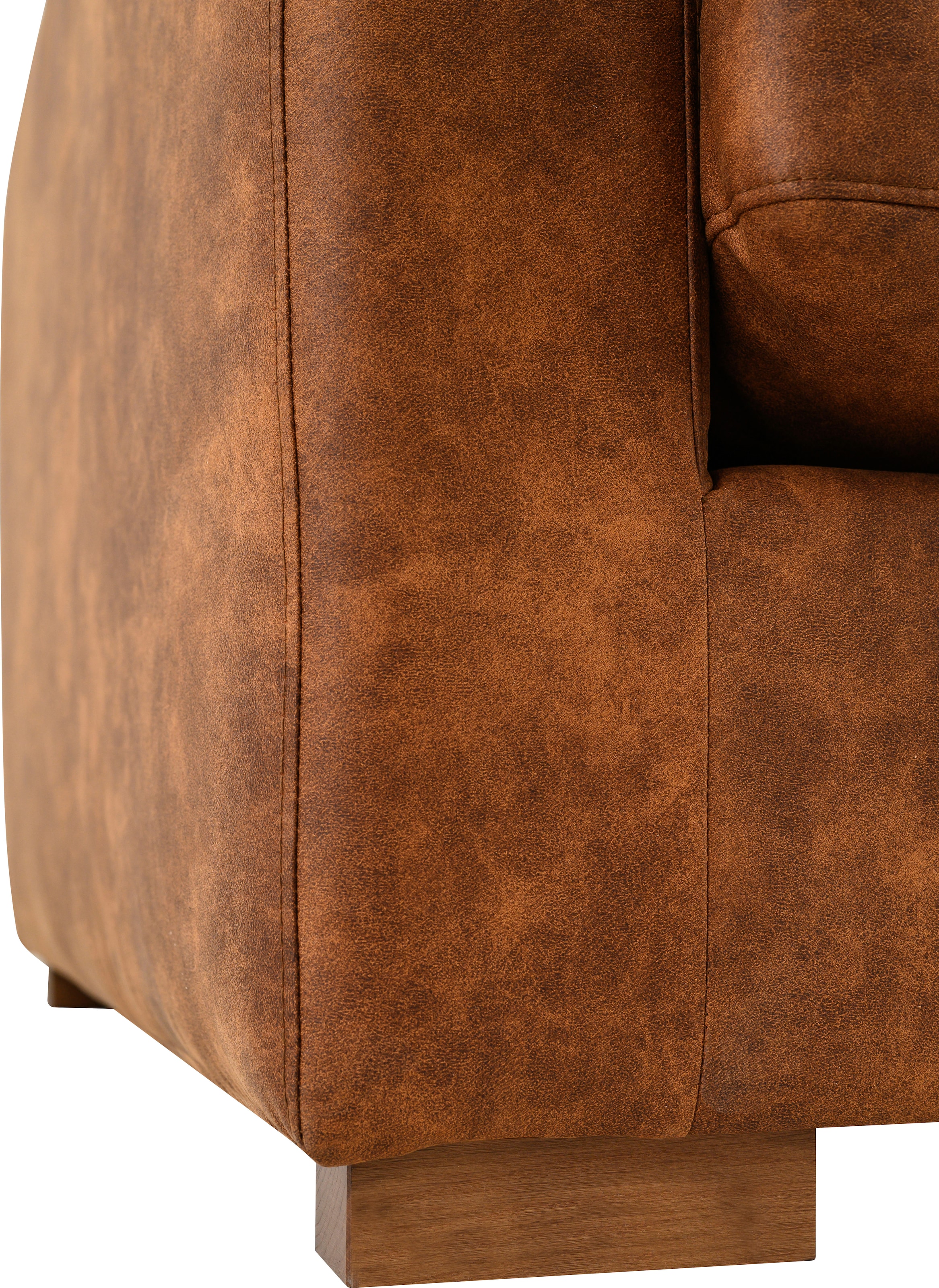 Home affaire Big-Sofa »Coray« extra weich und kuschelig, Füllung mit Federn und Daunen