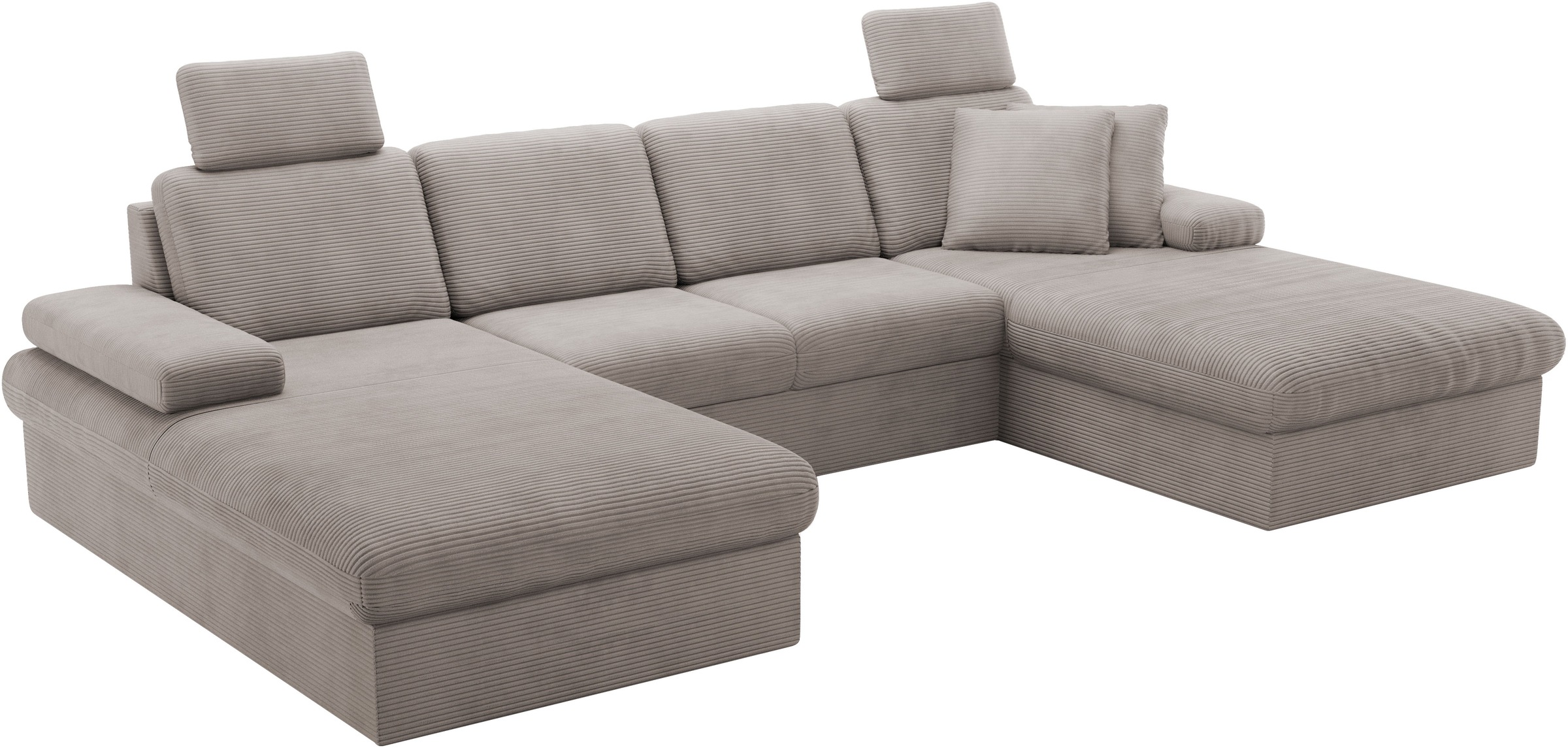 sit&more Wohnlandschaft »Moreno«, mit Armteilverstellung,wahlweise mit Bettfunktion