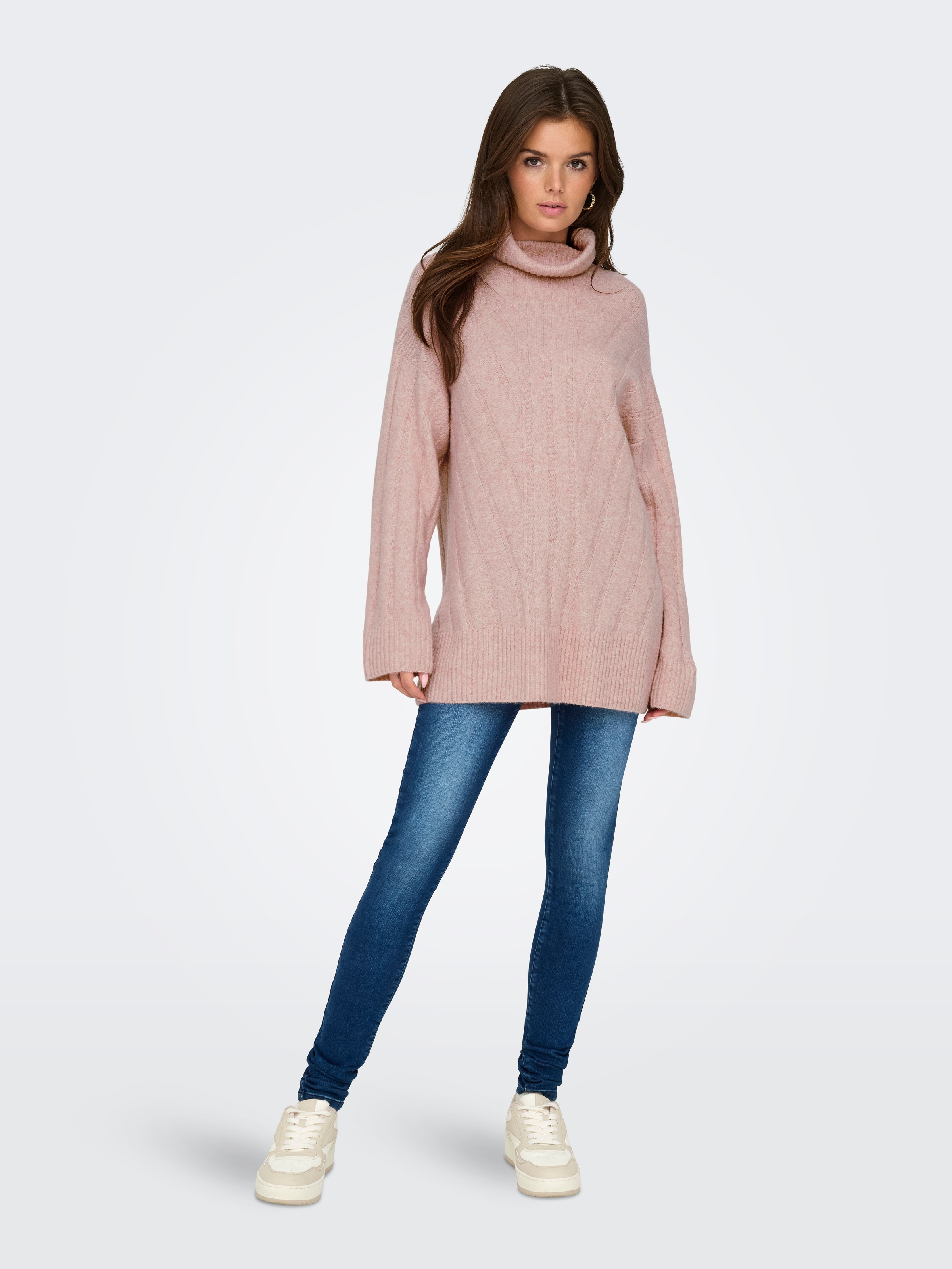 ONLY Rollkragenpullover »ONLJEANETT LIFE L/S RIB ROLLNECK CC KNT«