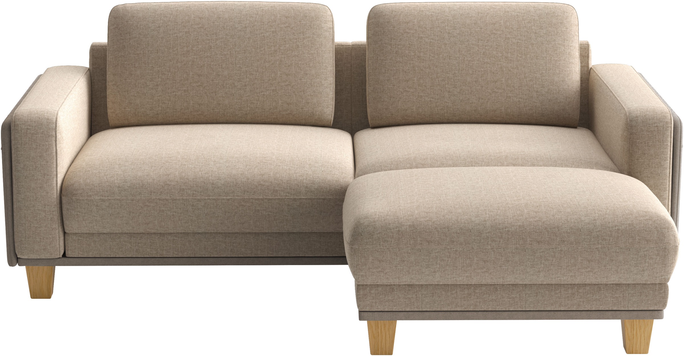 sit&more Ecksofa »Concept« Modernes Sofa in drei Fußfarben zur Auswahl