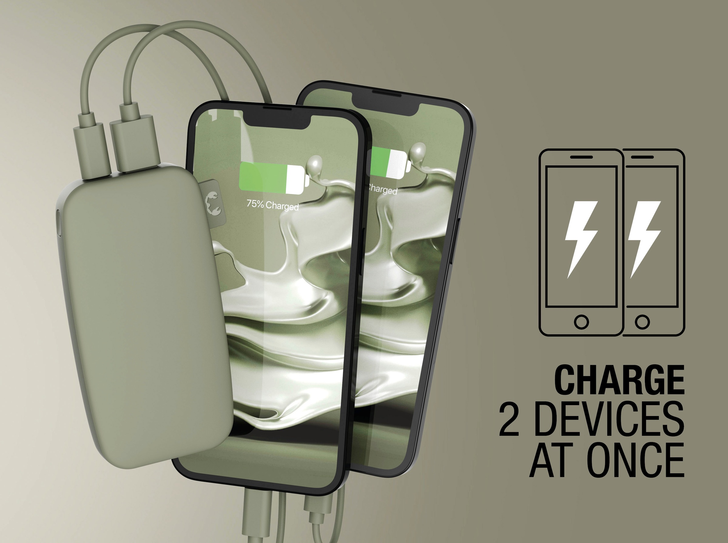 Fresh´n Rebel Powerbank »Power Pack 6000mAh mit USB-C, Fast Charge«, 5 V