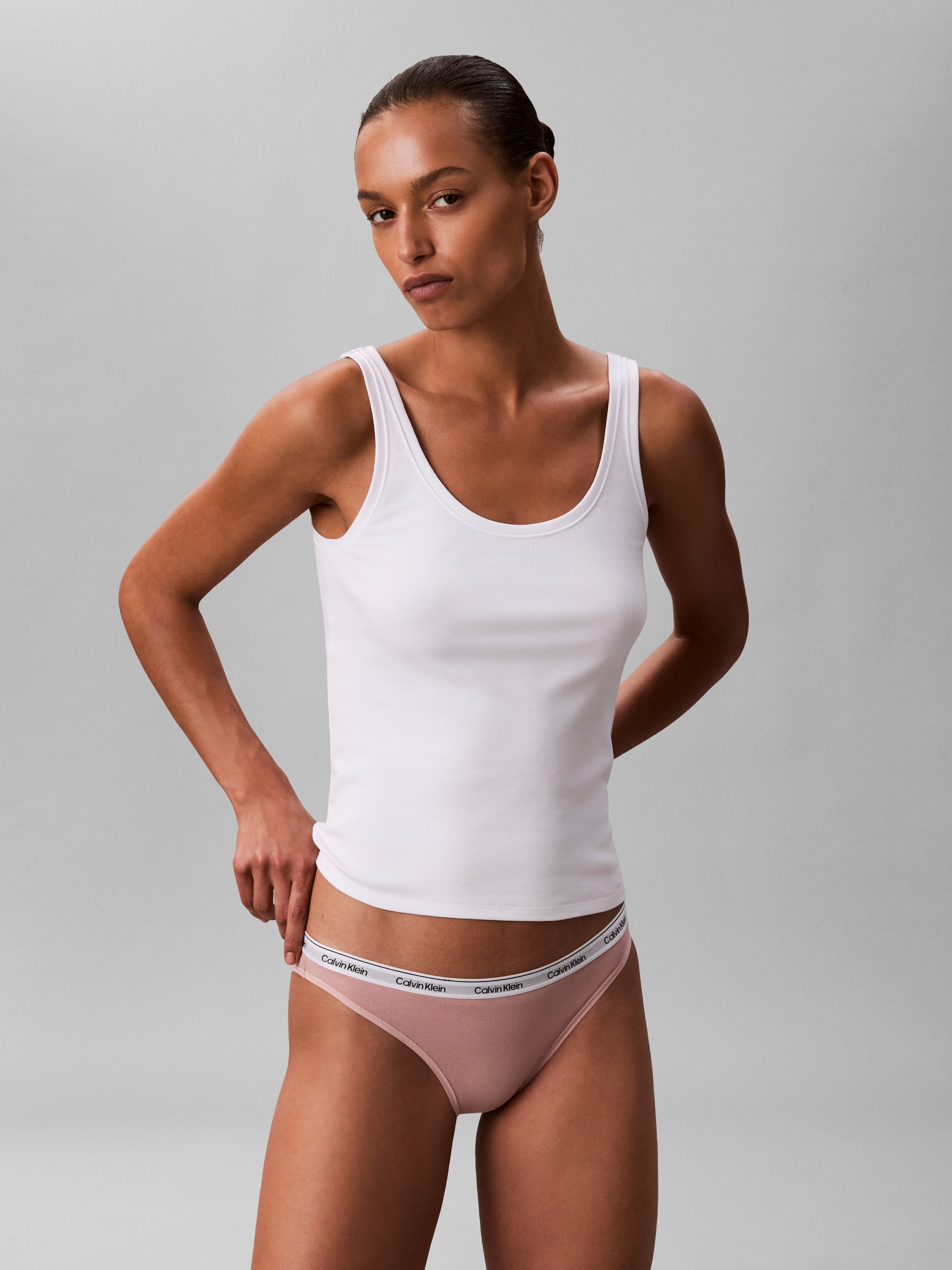 Calvin Klein Underwear Bikinislip »BIKINI (LOW-RISE)« mit Logobund
