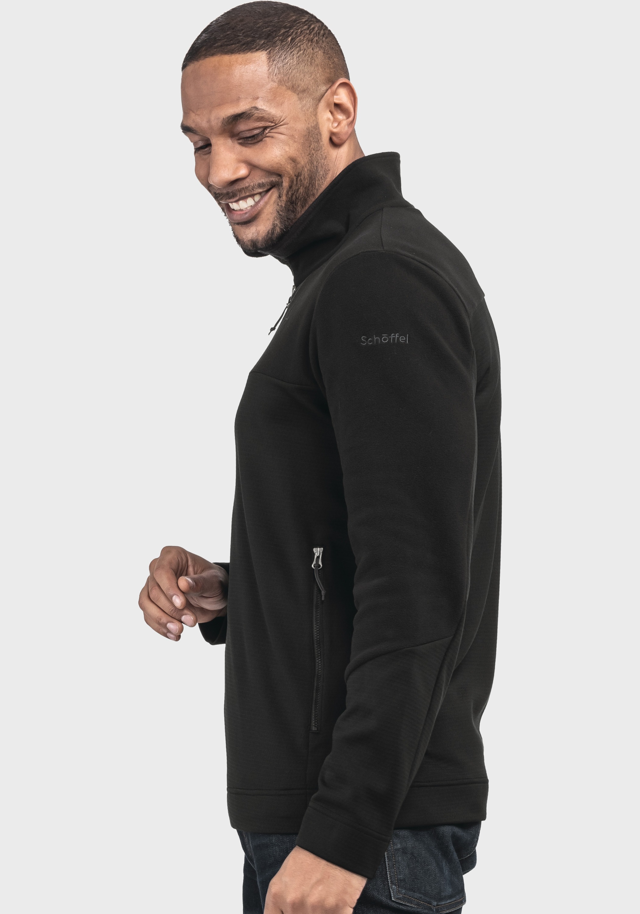 Schöffel Strickfleece-Pullover »Urban Fleece Jk Style Karif MNS«