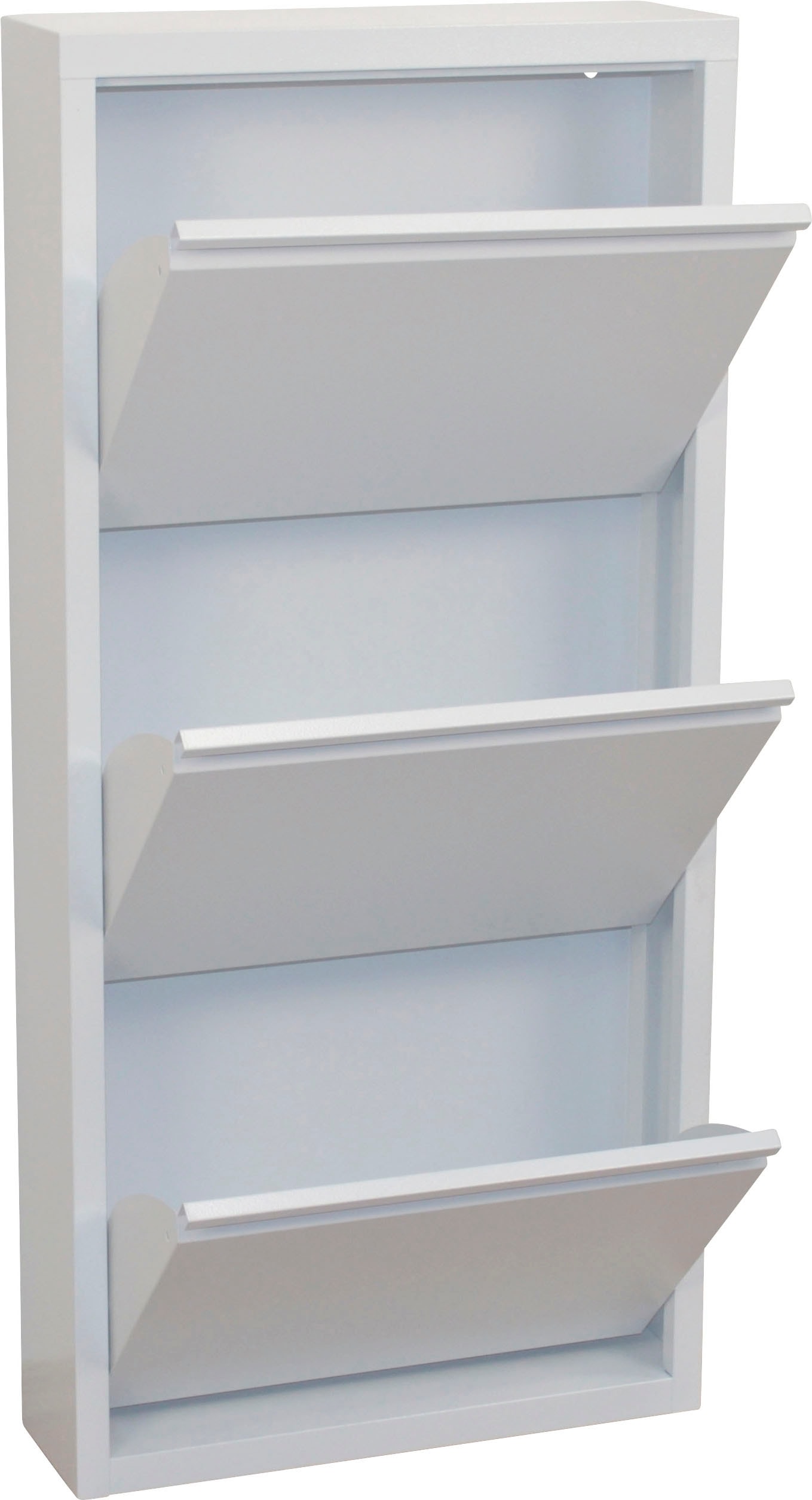 INOSIGN Schuhschrank »Melika«, aus Metall, 3 Schuhklappen, Höhe 113,5 cm