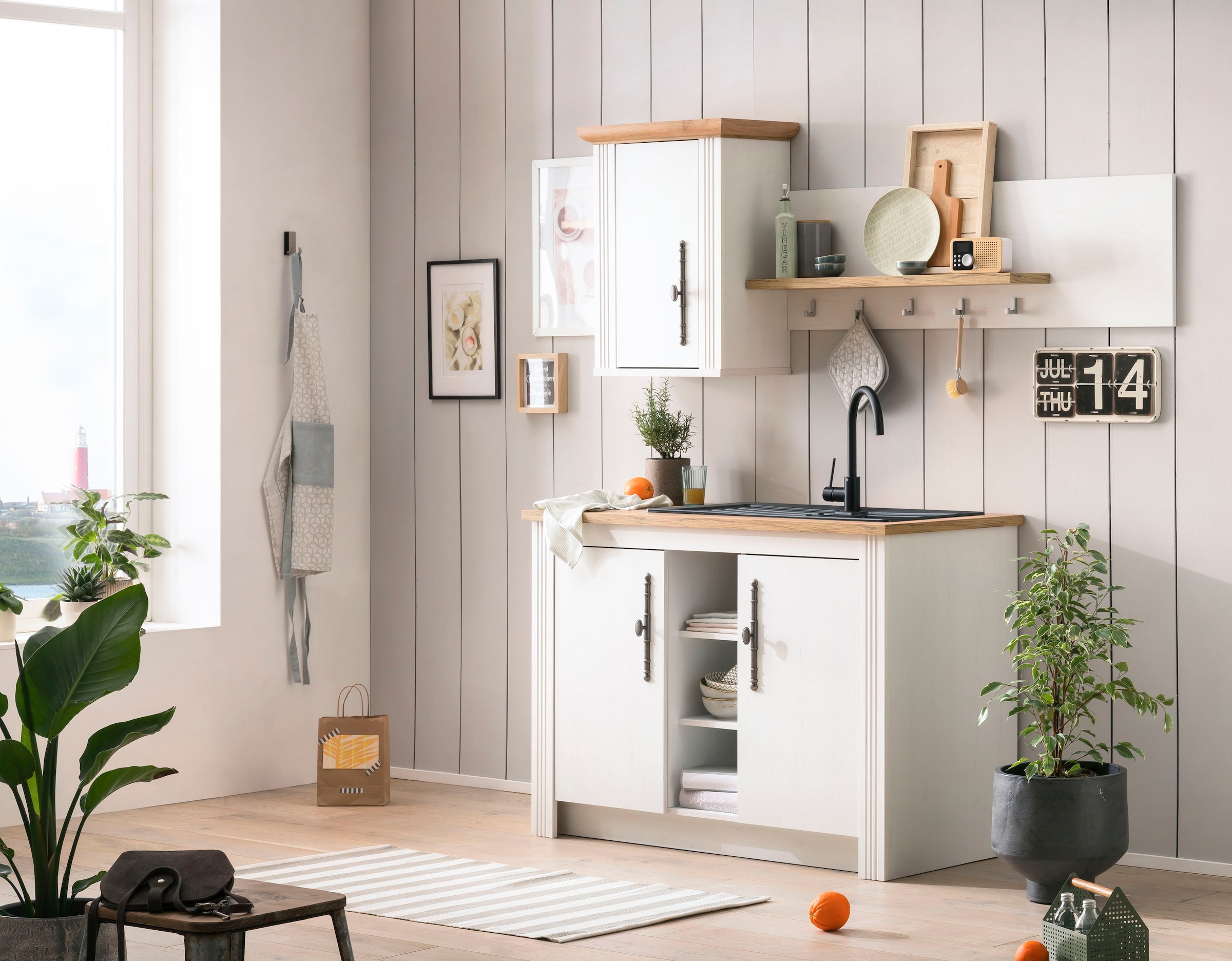 OTTO home Küche »KS-Westminster« Breite 186 cm, ohne E-Geräte