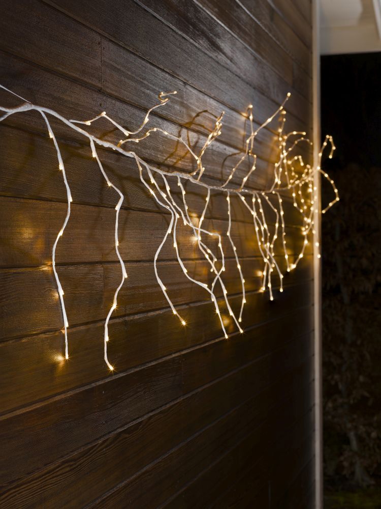 KONSTSMIDE LED-Lichterkette weiß, warm Dioden auf aussen«, Lichterkranz/Lichtergirlande, weiße Raten »Weihnachtsdeko bestellen 240 variabel als