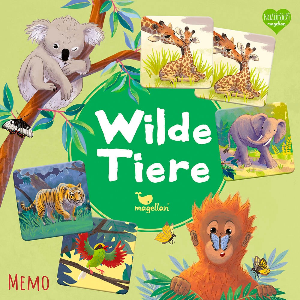 Magellan Spiel »Wilde Tiere - Memo«, Made in Germany