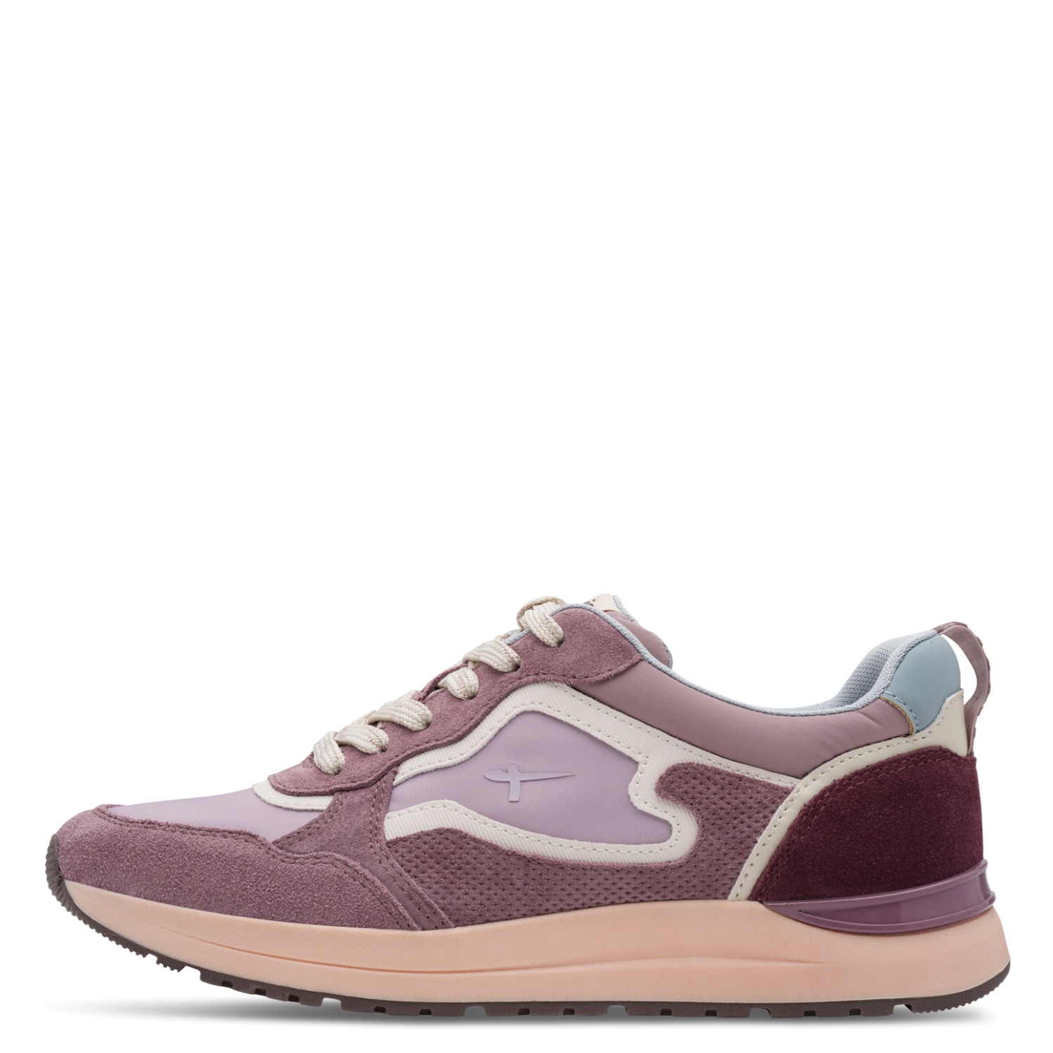 Tamaris Plateausneaker  Freizeitschuh, Halbschuh, Schnürschuh mit Kontrastbesatz