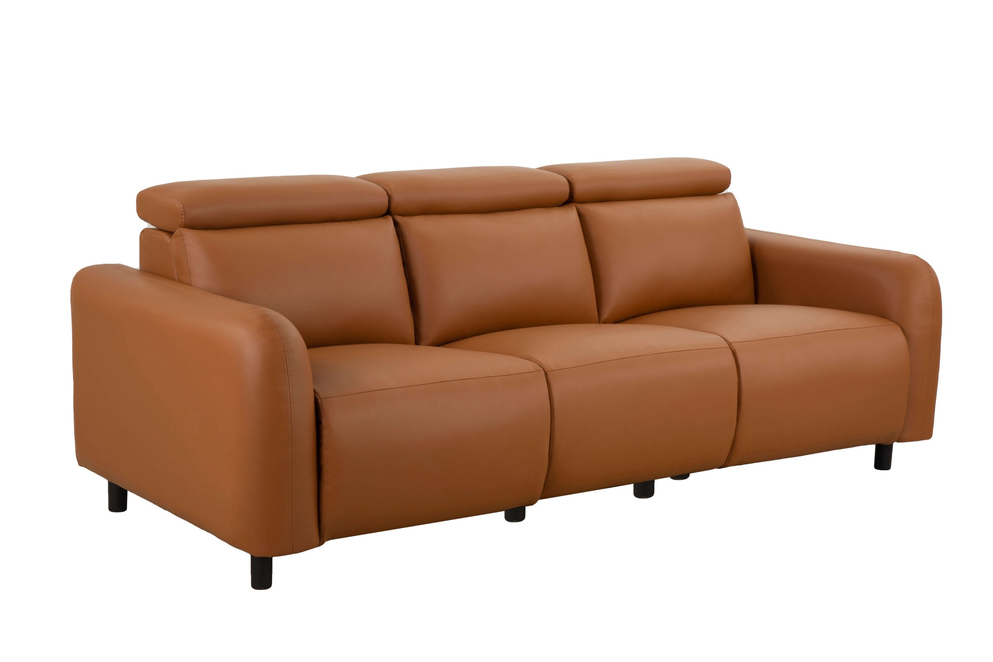 Home affaire 3-Sitzer »SKAANE Kunstleder, Sofa mit manueller-u. elektrischer Relaxfunktion«, Relax-Funktion in 2 Sitzen, Kopfteilverstellung, Federkernpolsterung