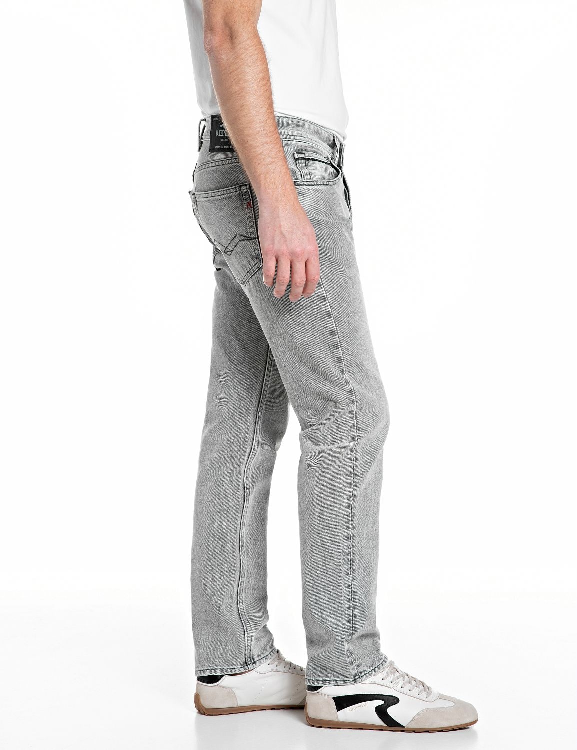 Replay Straight-Jeans »GROVER« in vielen verschiedenen Waschungen, mit Stretch