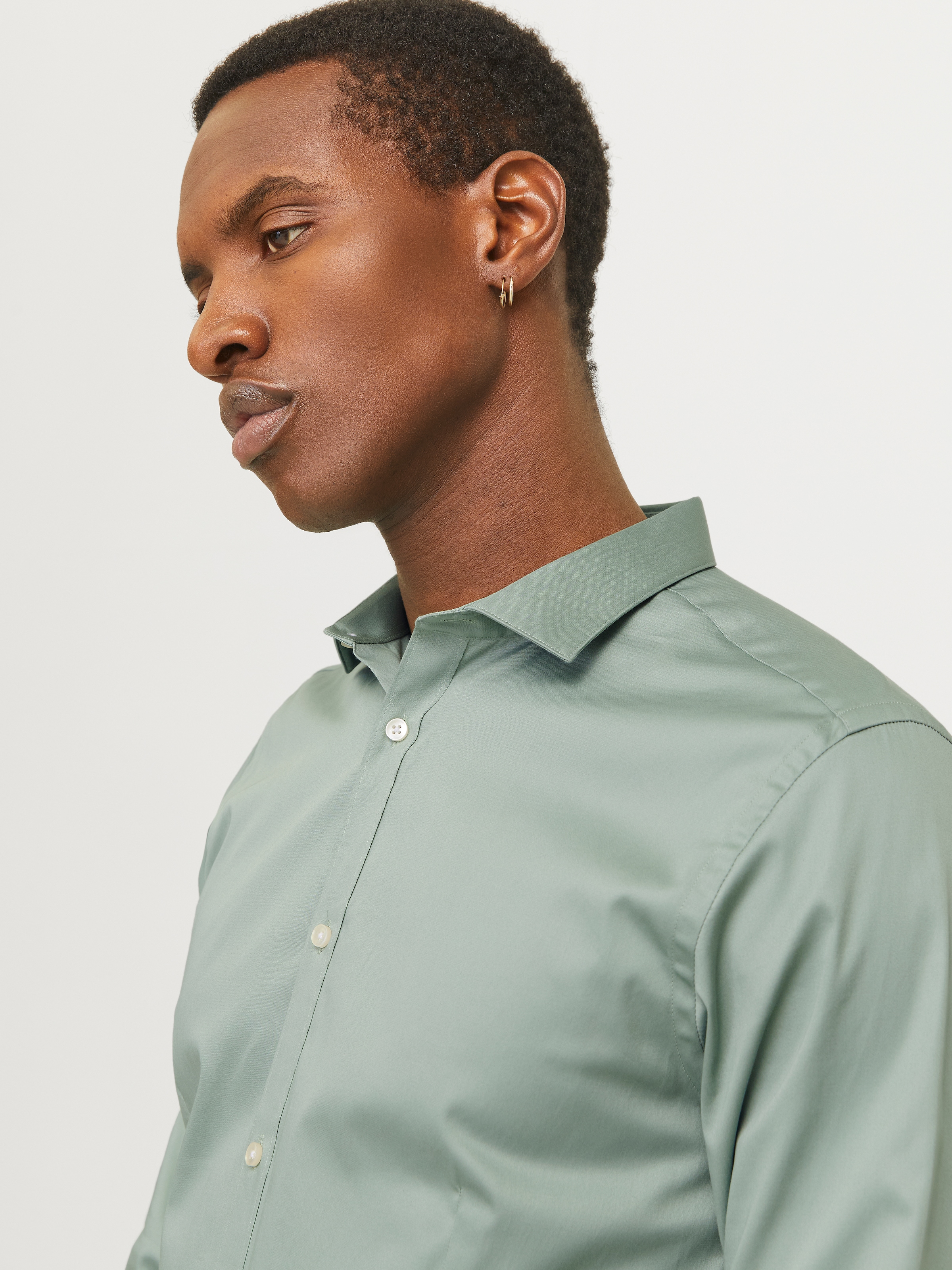 Jack & Jones Langarmhemd »JJPRPARMA SHIRT L/S NOOS«, mit Hemdkragen
