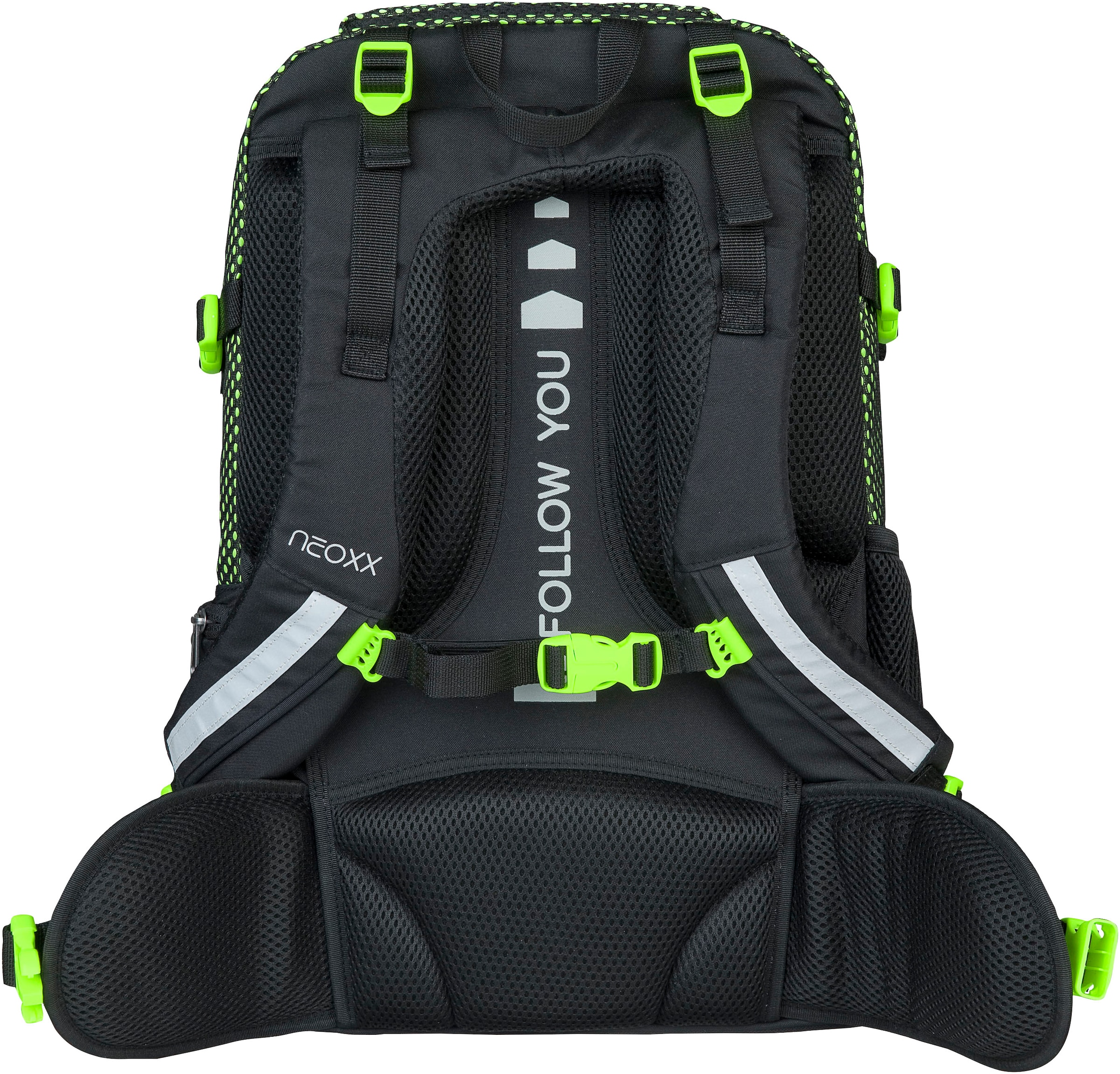 neoxx Schulrucksack »Active Pro, All about Neon«