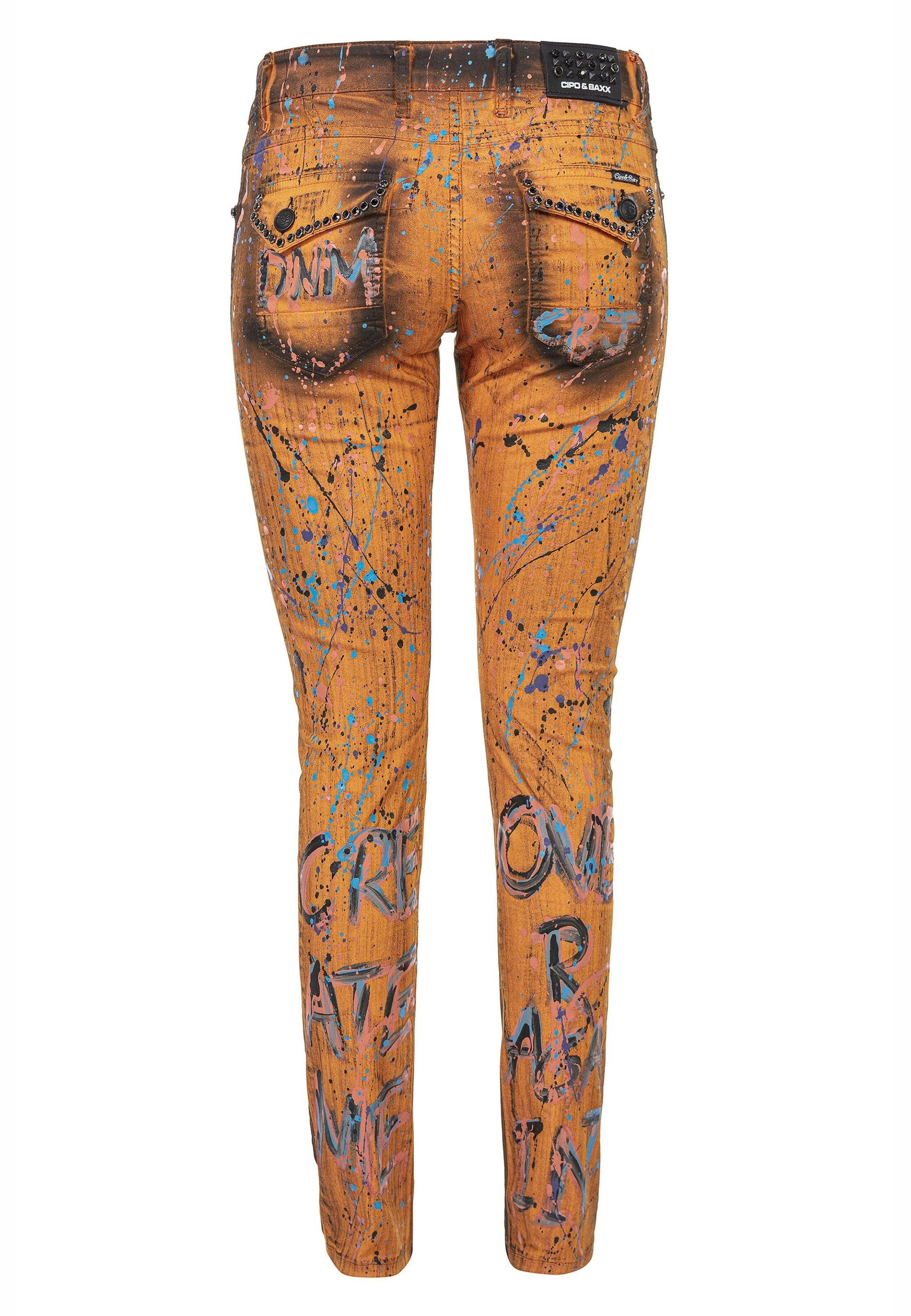 Cipo & Baxx Slim-fit-Jeans »Cipo & Baxx Jeans« Im 5-Pocket-Style, WD445