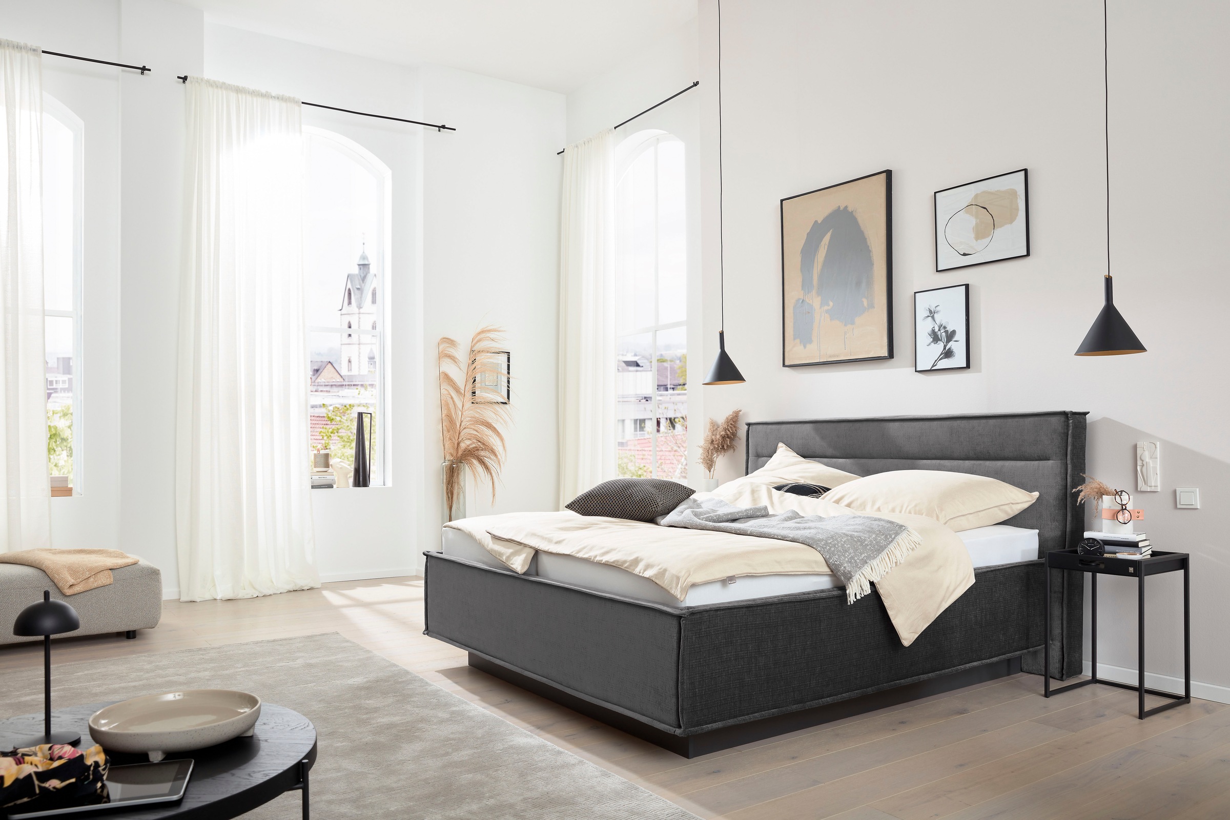 Musterring Polsterbett »JustB! SC 100« inklusive Matratze und Lattenrost, verschiedene Härtegrade und Farben