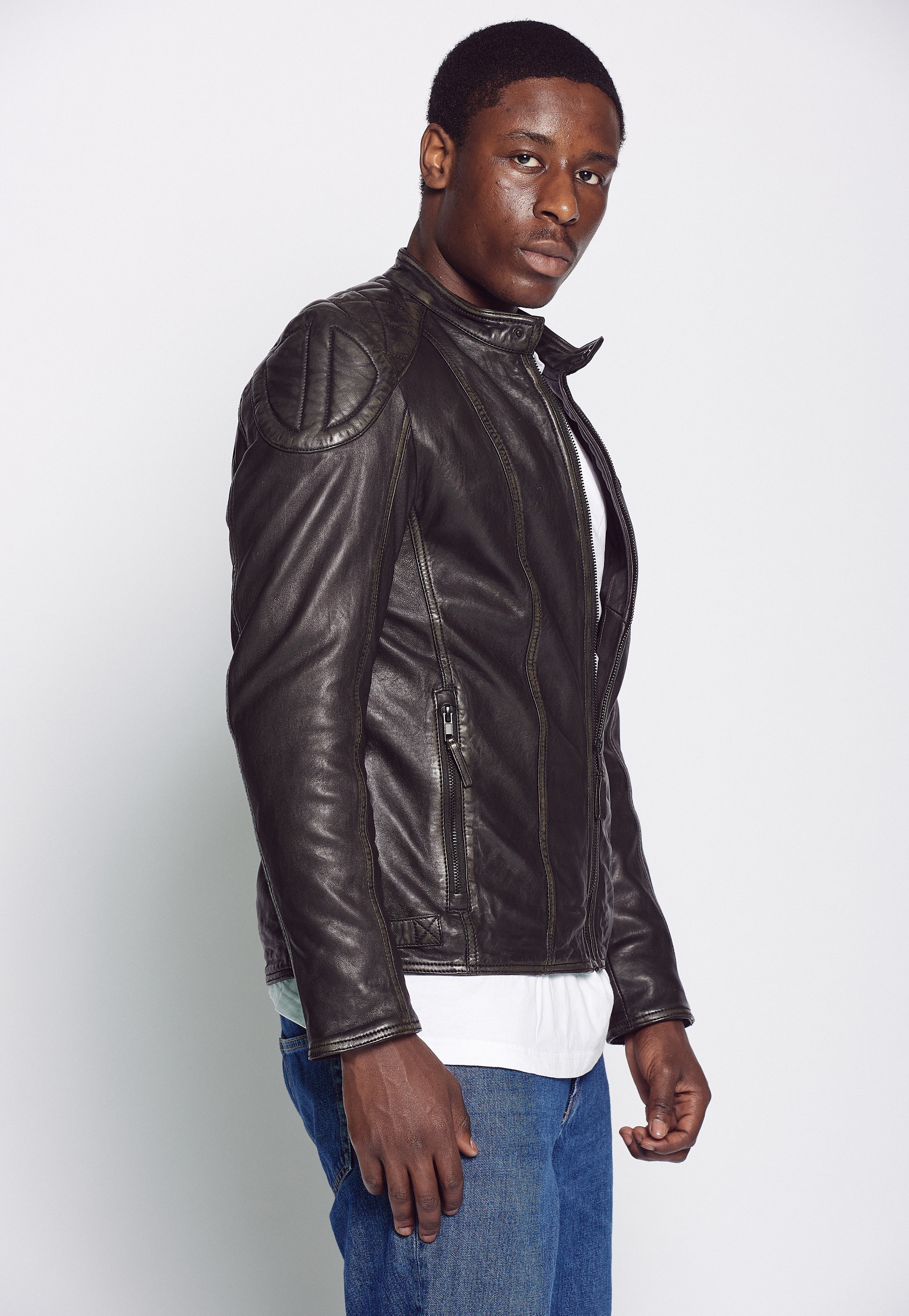 MUSTANG Lederjacke »Lederjacke 31019253«