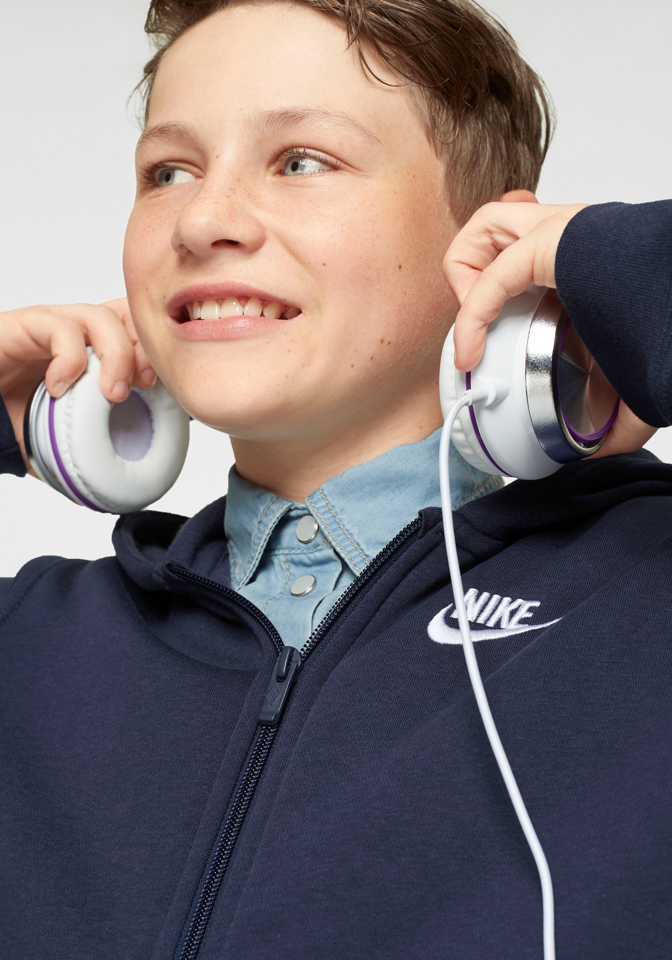 Nike Sportswear Kapuzensweatjacke »NSW HOODIE FZ CLUB - für Kinder«