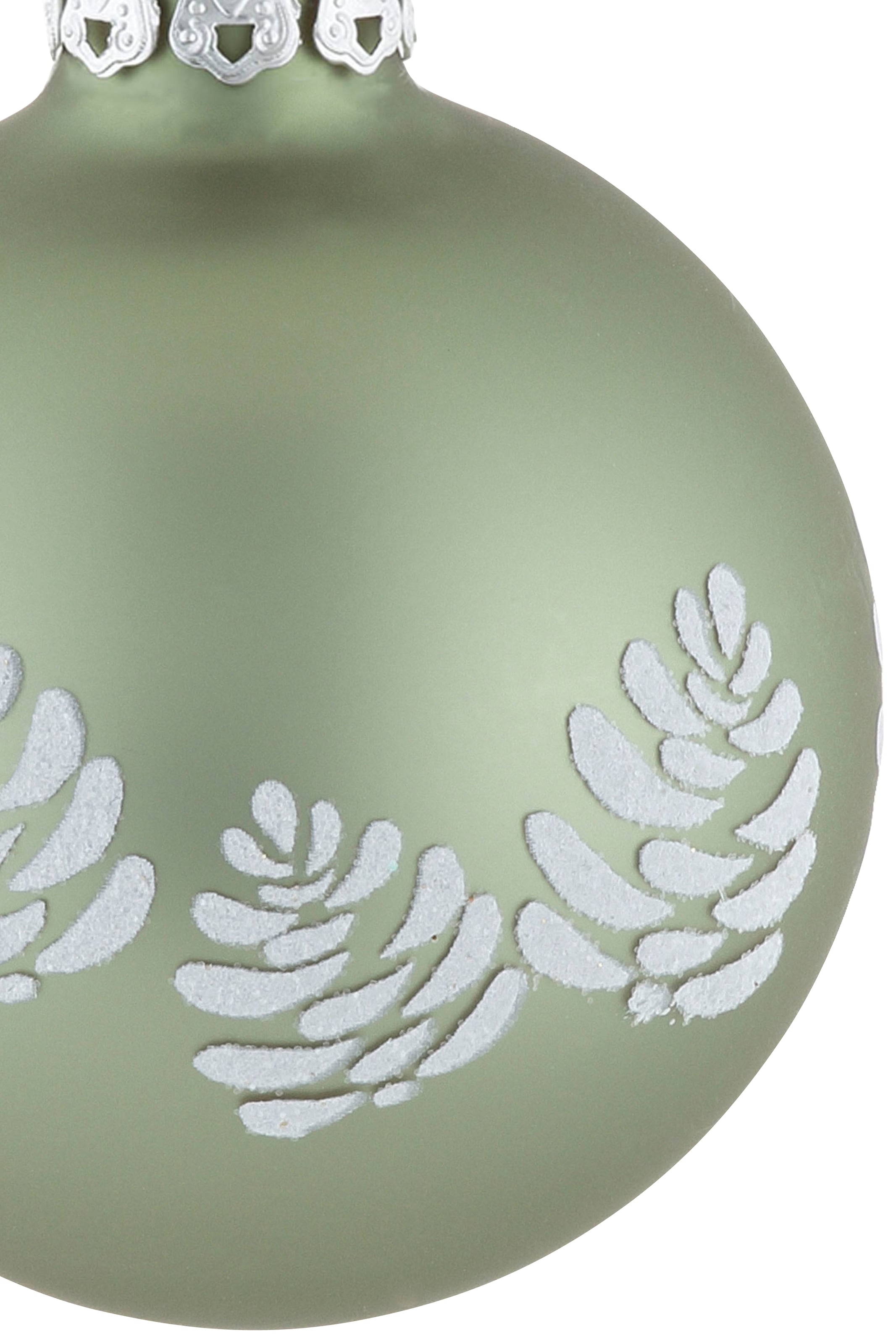 Thüringer Glasdesign Weihnachtsbaumkugel 30 kaufen Christbaumschmuck, online Christbaumkugeln »Nature, und St.), Weihnachtsdeko, Glas«, mundgeblasen handdekoriert (Set