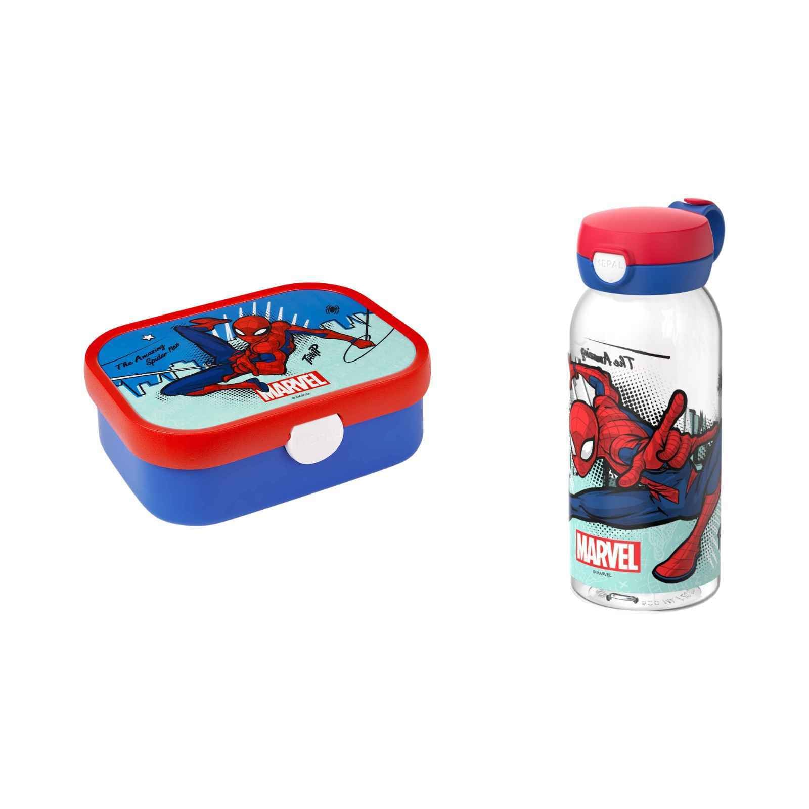 Mepal Lunchbox »Lunchset (Flasche mit Klappdeckel) Campus 600 ml + 750 ml 2-tlg.« Spülmaschinengeeignet