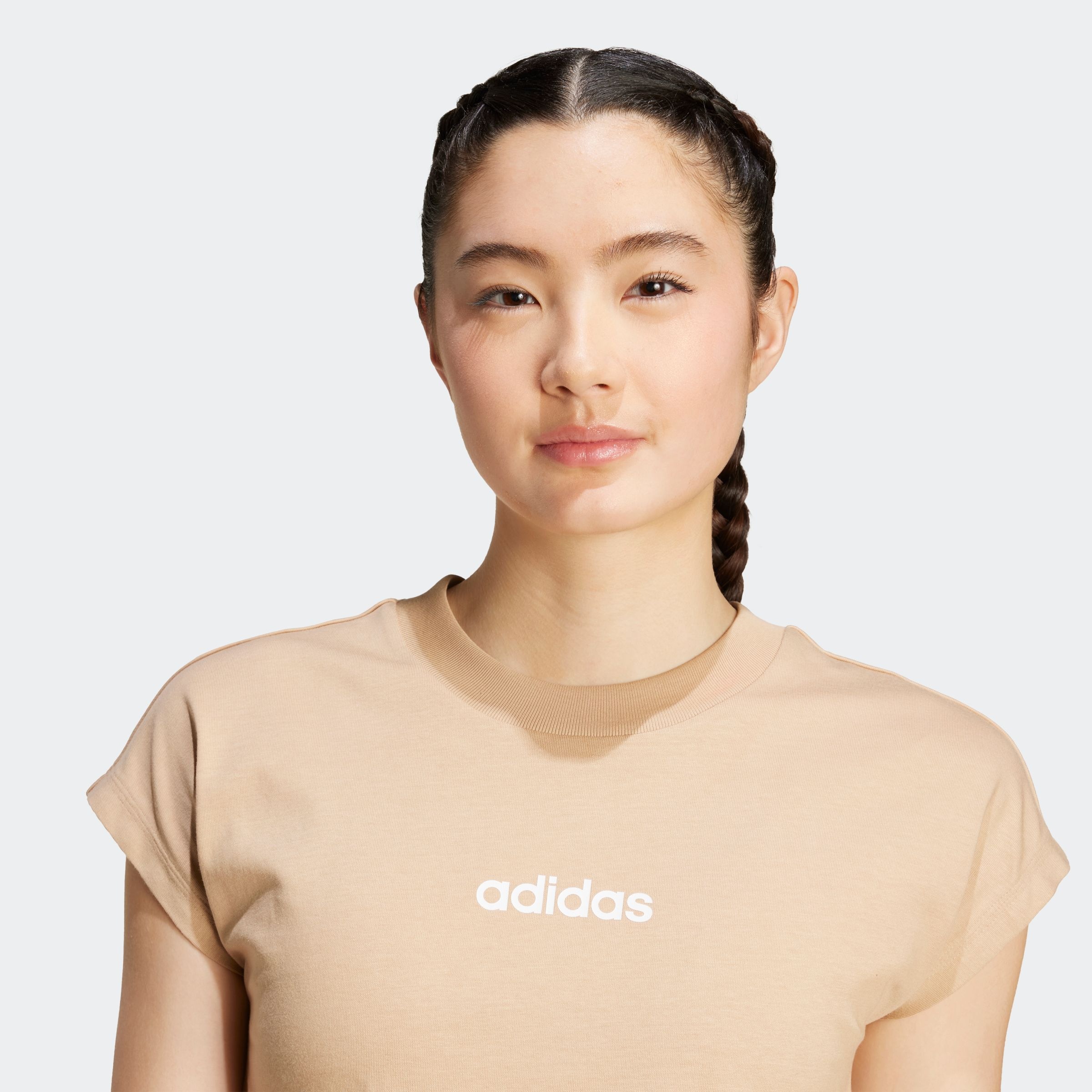 adidas Sportswear T-Shirt »W LIN SJ T«, Basic T-Shirt aus weichem Material